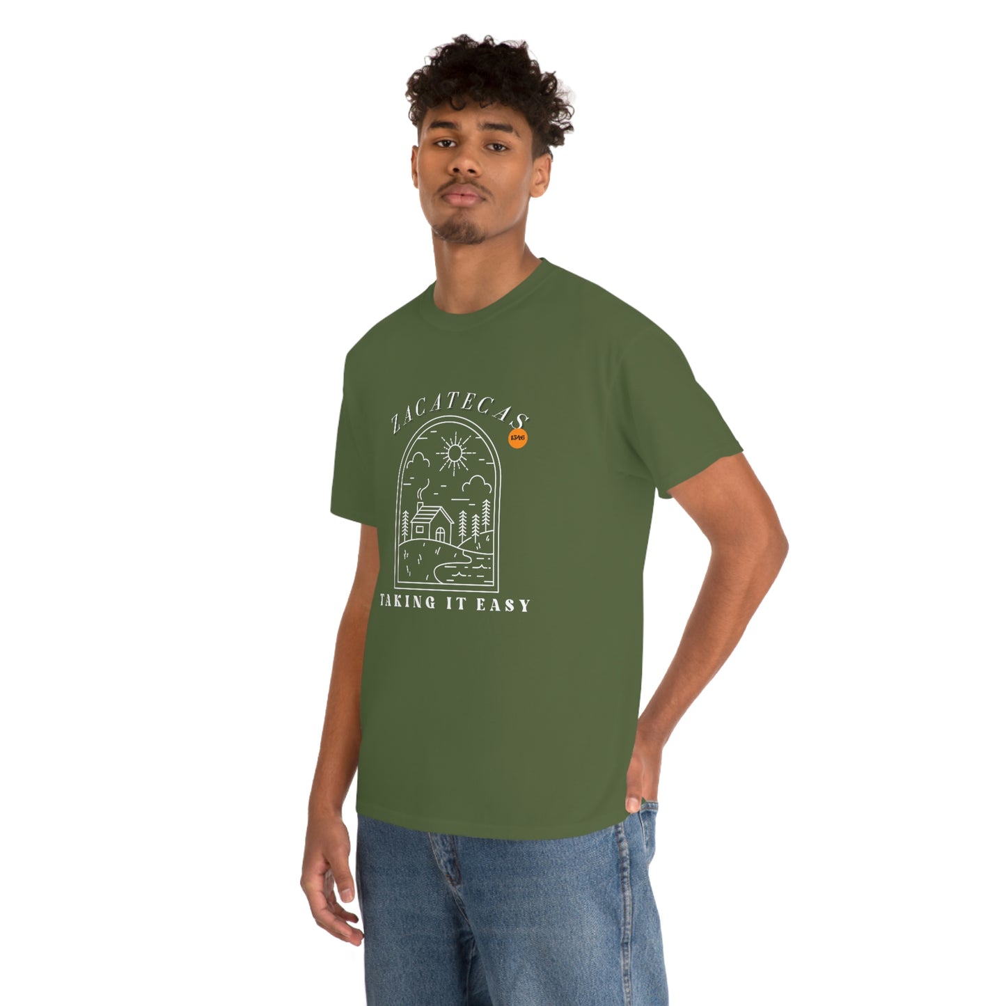 Zacatecas Unisex Heavy Cotton Tee