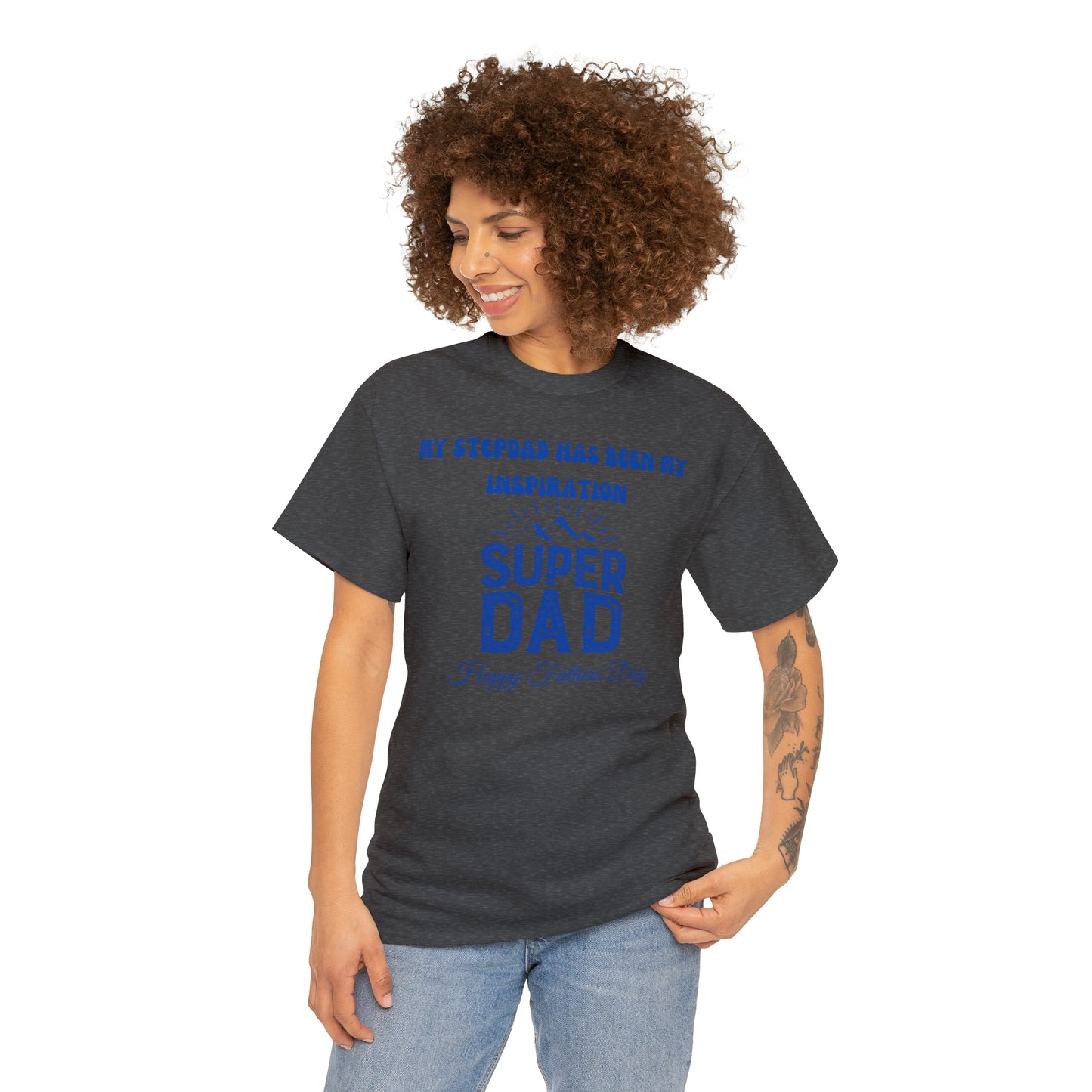 Exotic Print Fathers Day Unisex Heavy Cotton Tee