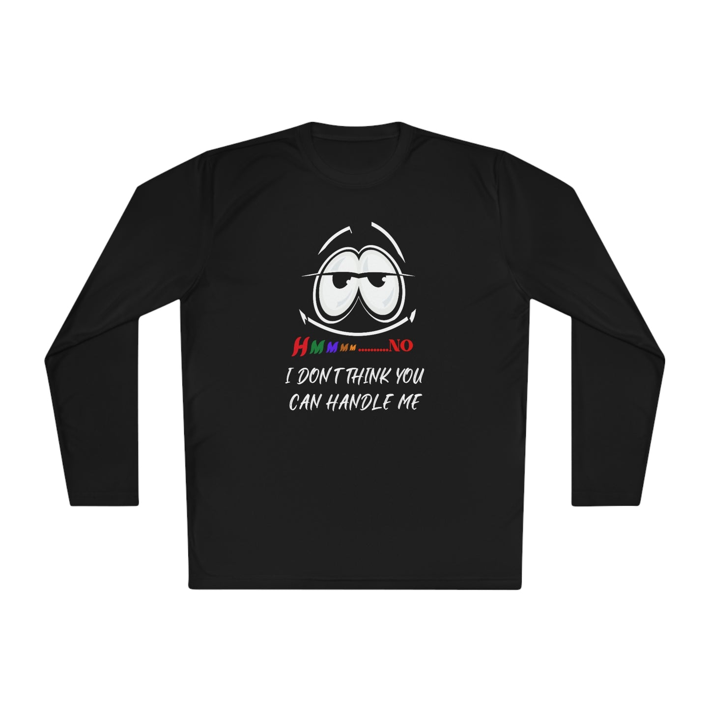 Hmmm, Unisex Lightweight Long Sleeve Tee