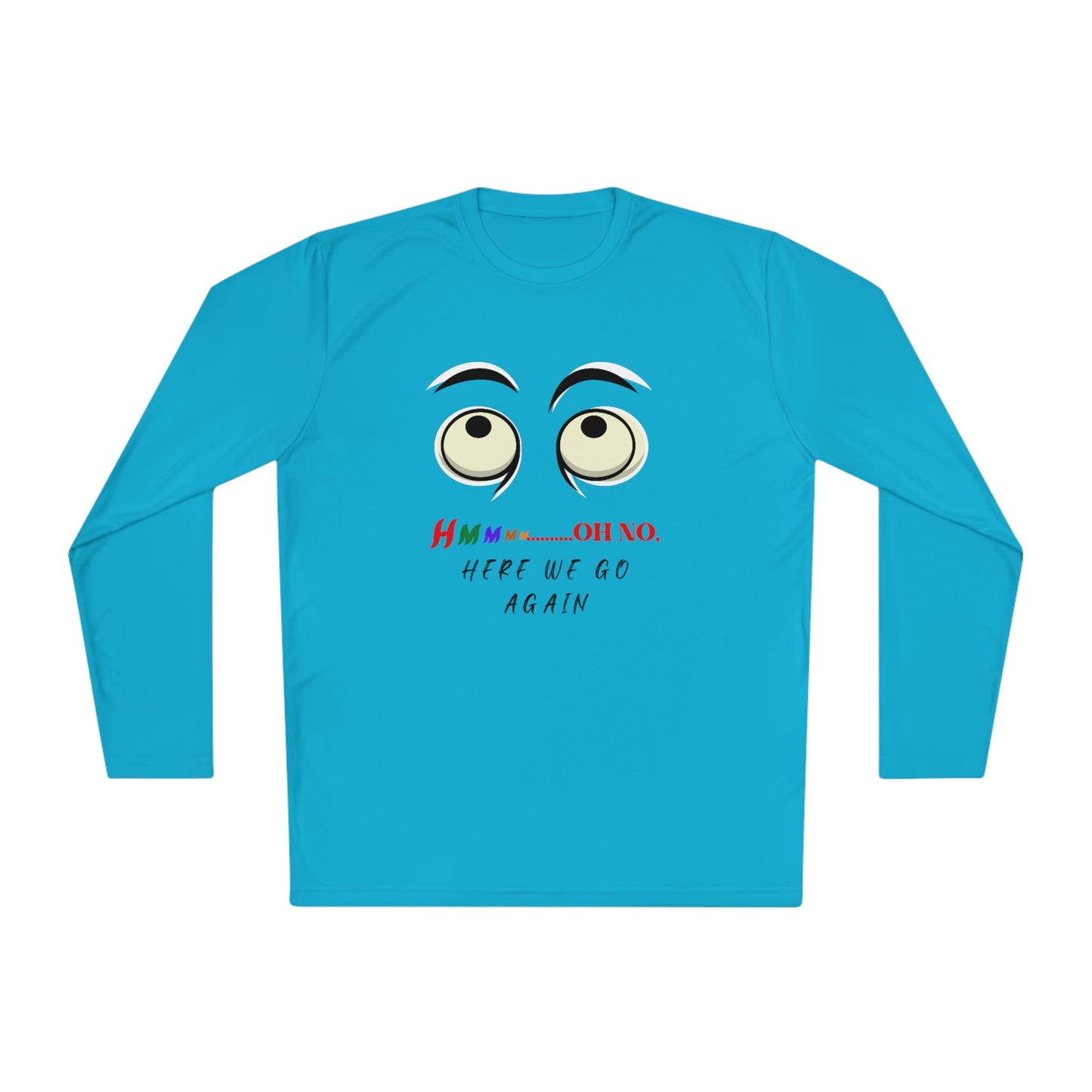 Hmmm, Unisex Lightweight Long Sleeve Tee