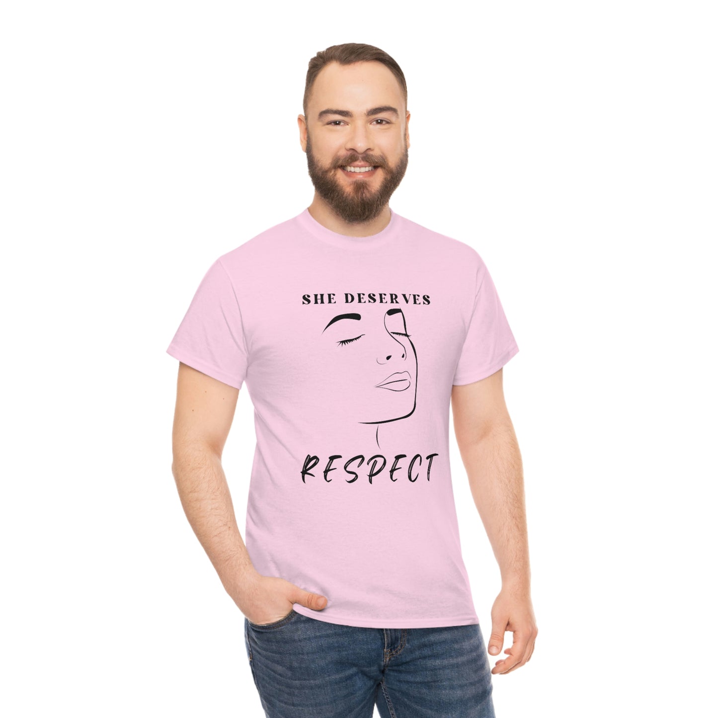 Respect Unisex Heavy Cotton Tee