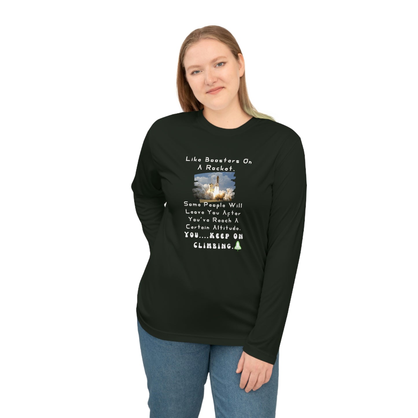 Wisdom, Unisex Performance Long Sleeve Shirt