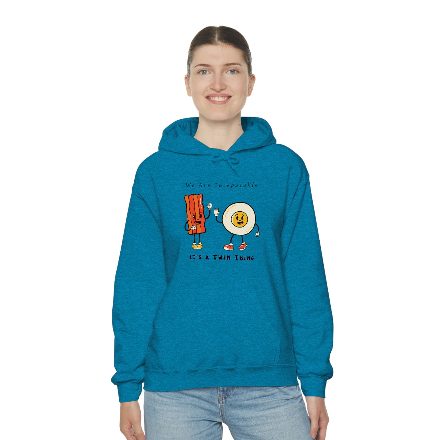 Twin, Unisex Heavy Blend™ Hooded Sweatshirt