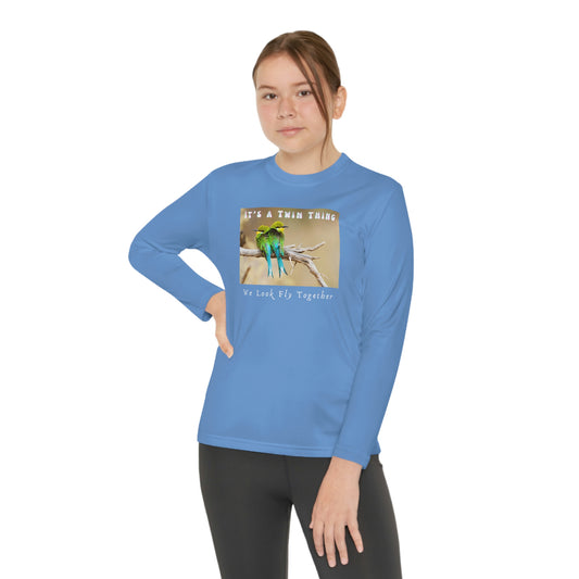 Twin, Youth Long Sleeve Competitor Tee