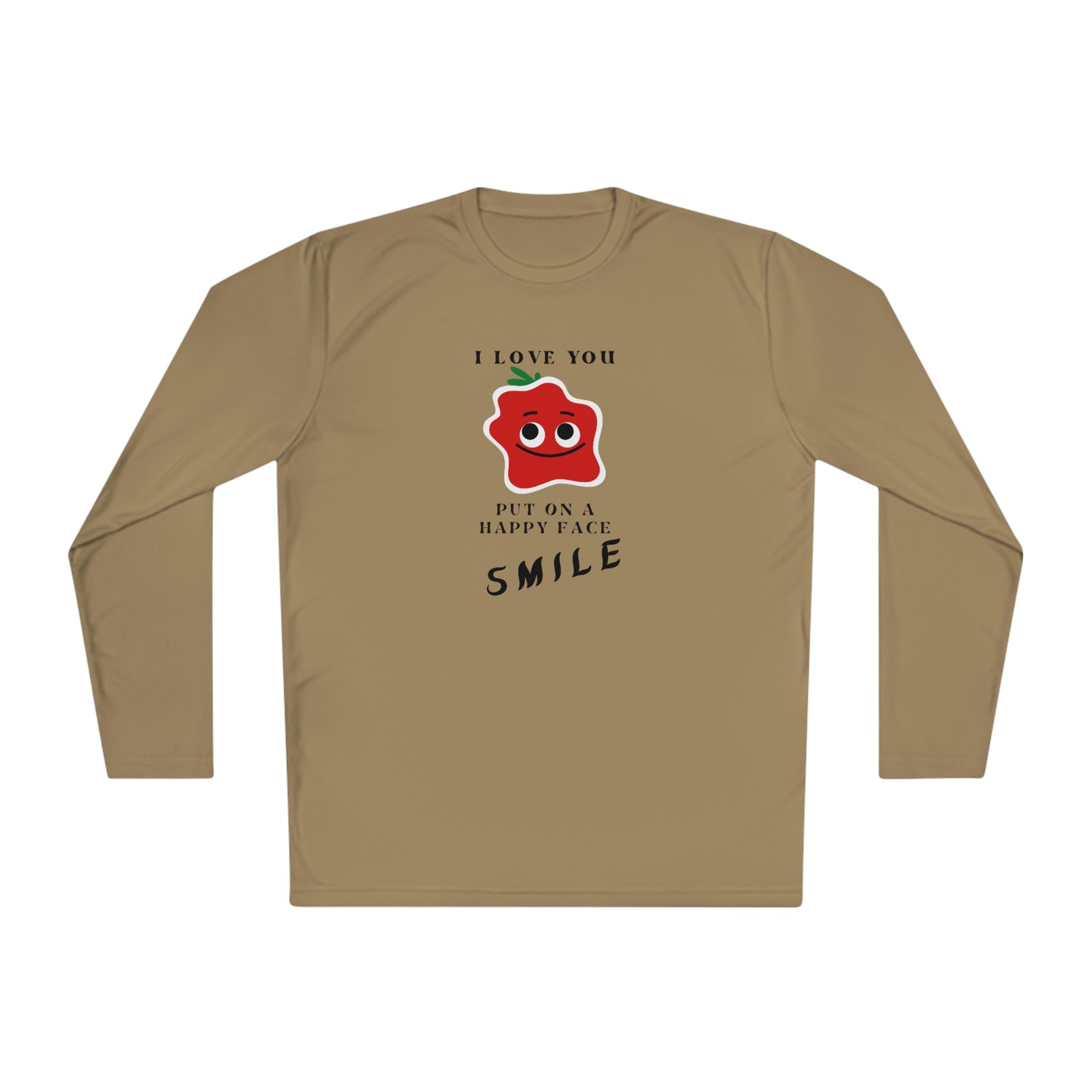 Smile Unisex Lightweight Long Sleeve Tee