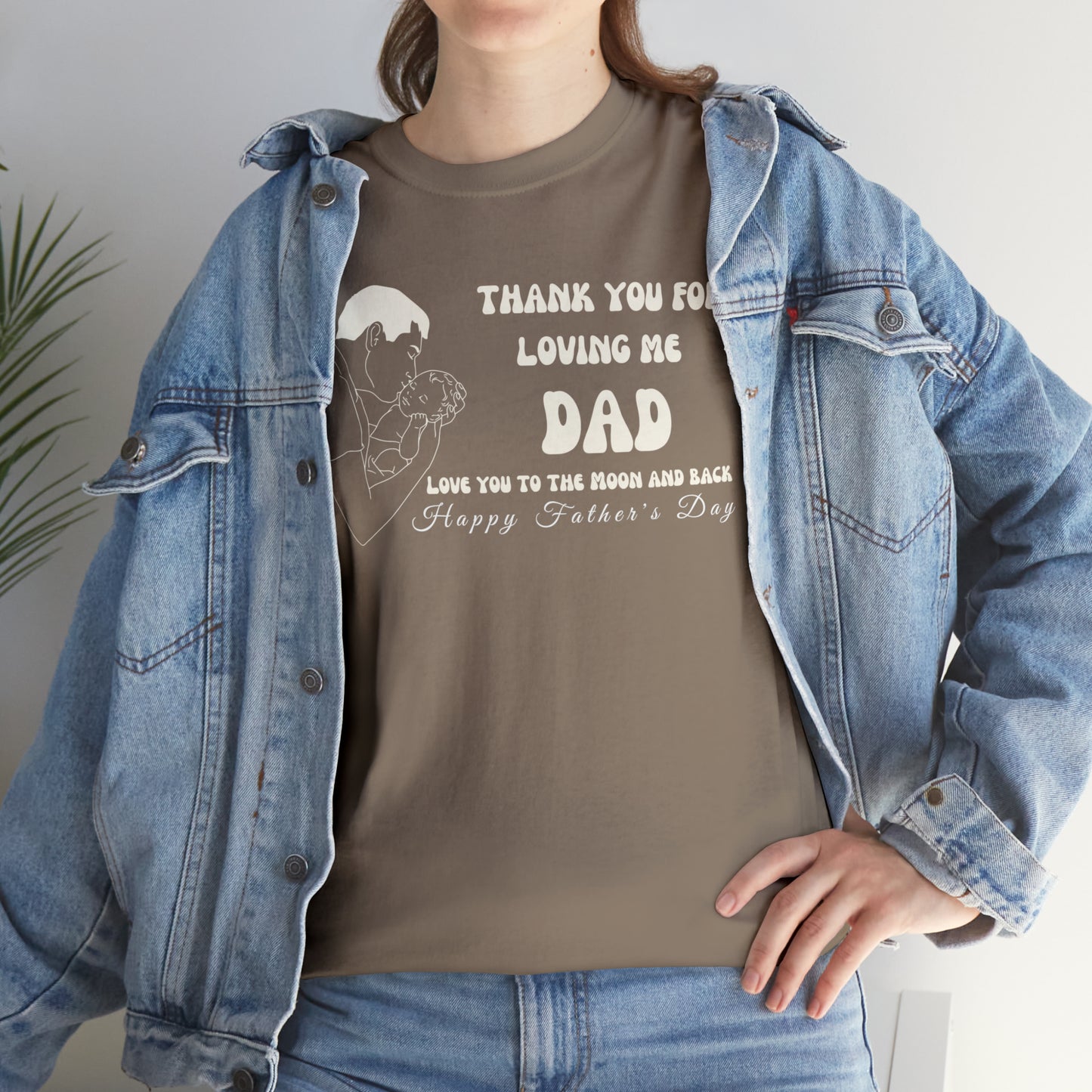 Exotic Print Father's Day Unisex Heavy Cotton Tee