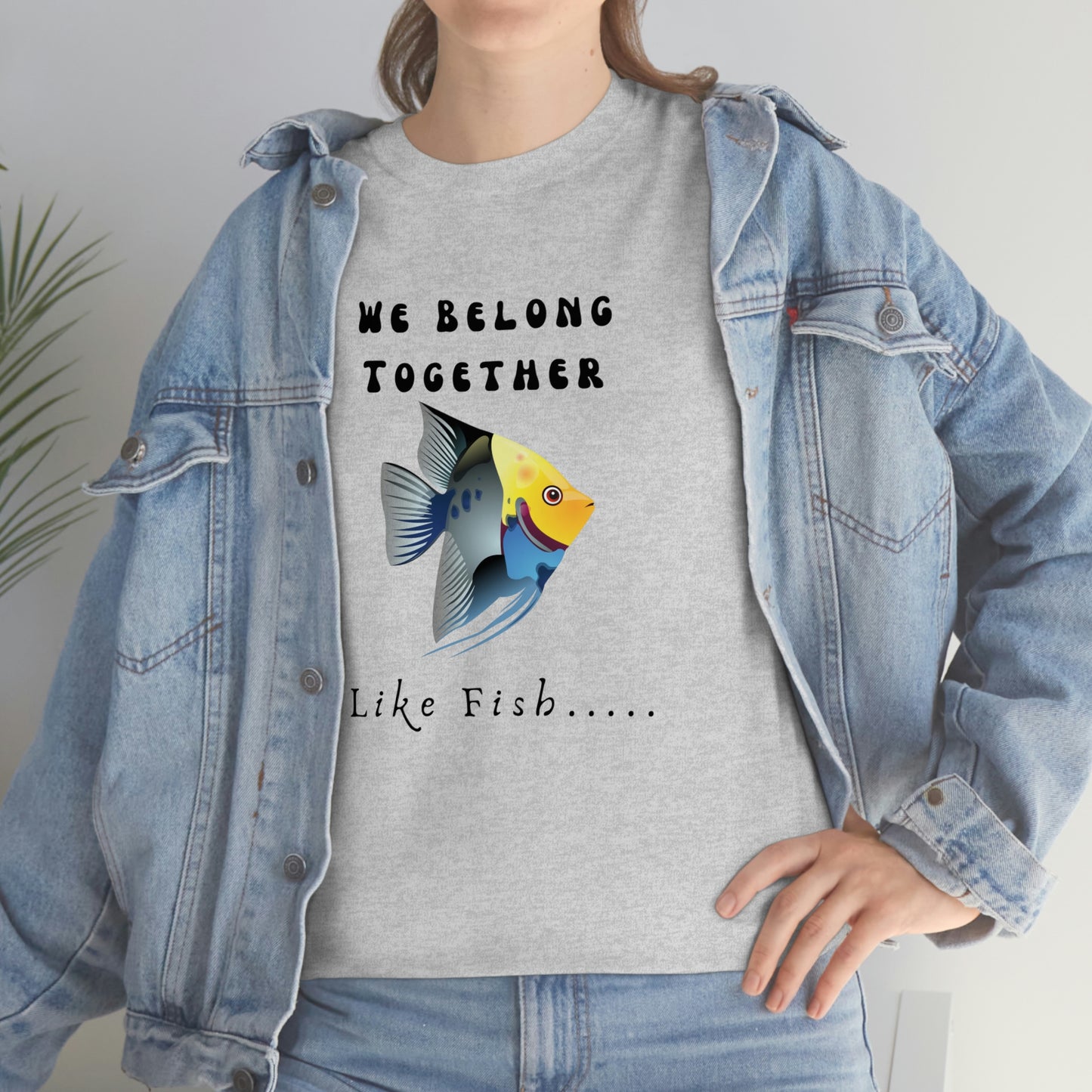 Stronger Together, Love, Unisex Heavy Cotton Tee