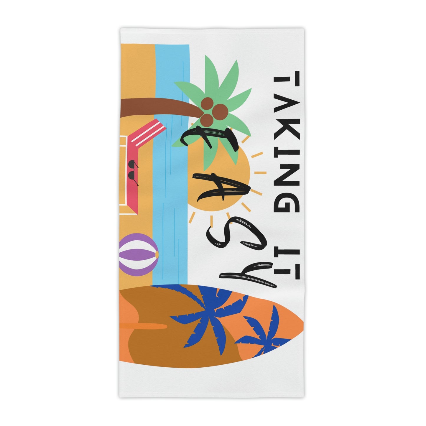 Taking It Easy Beach Towels