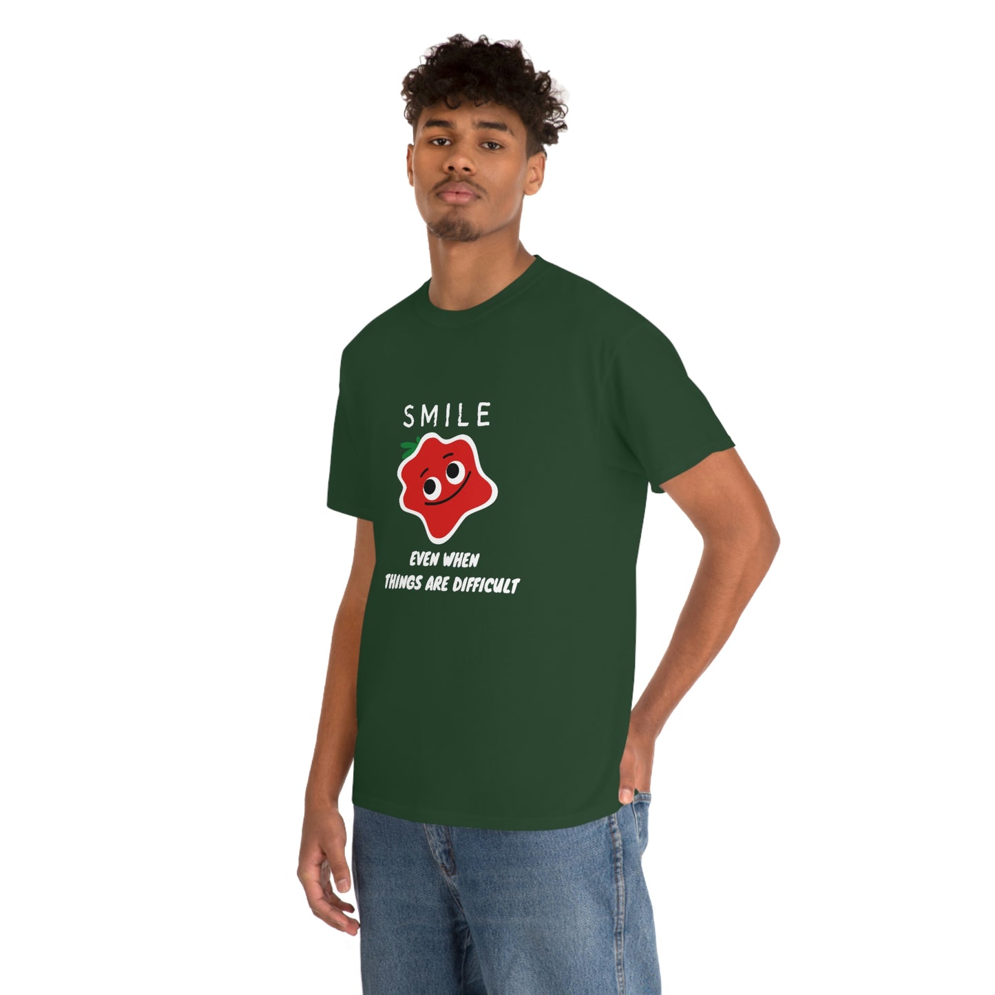 Smile Unisex Heavy Cotton Tee