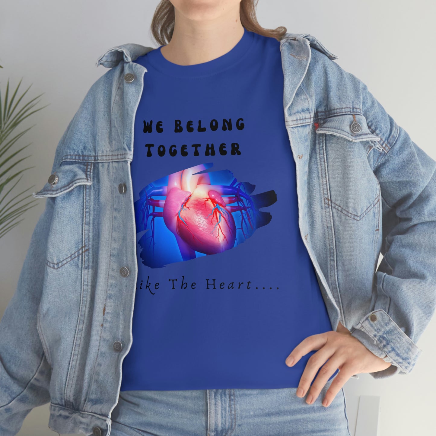 Stronger Together, Love, Unisex Heavy Cotton Tee