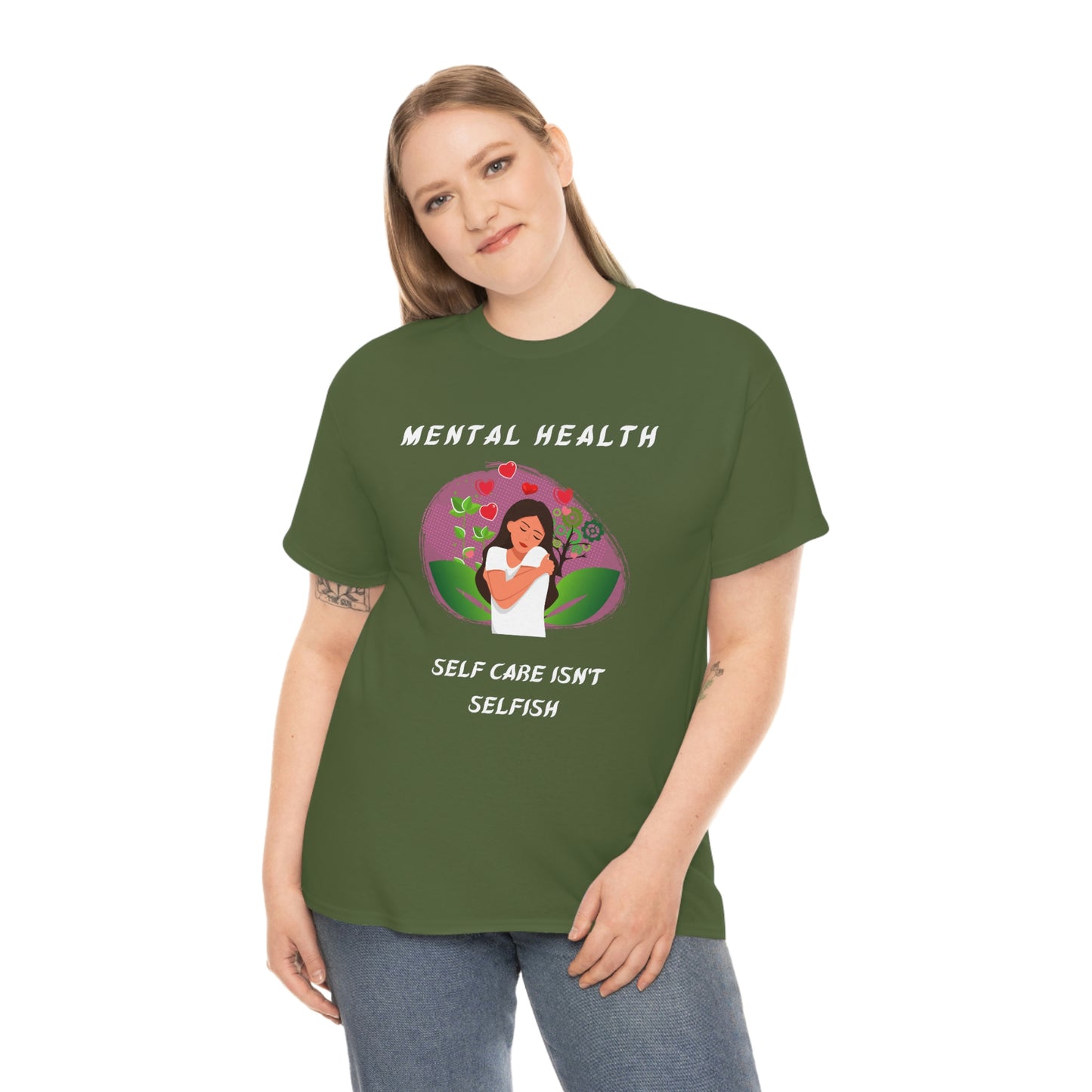 Mental Health Unisex Heavy Cotton Tee