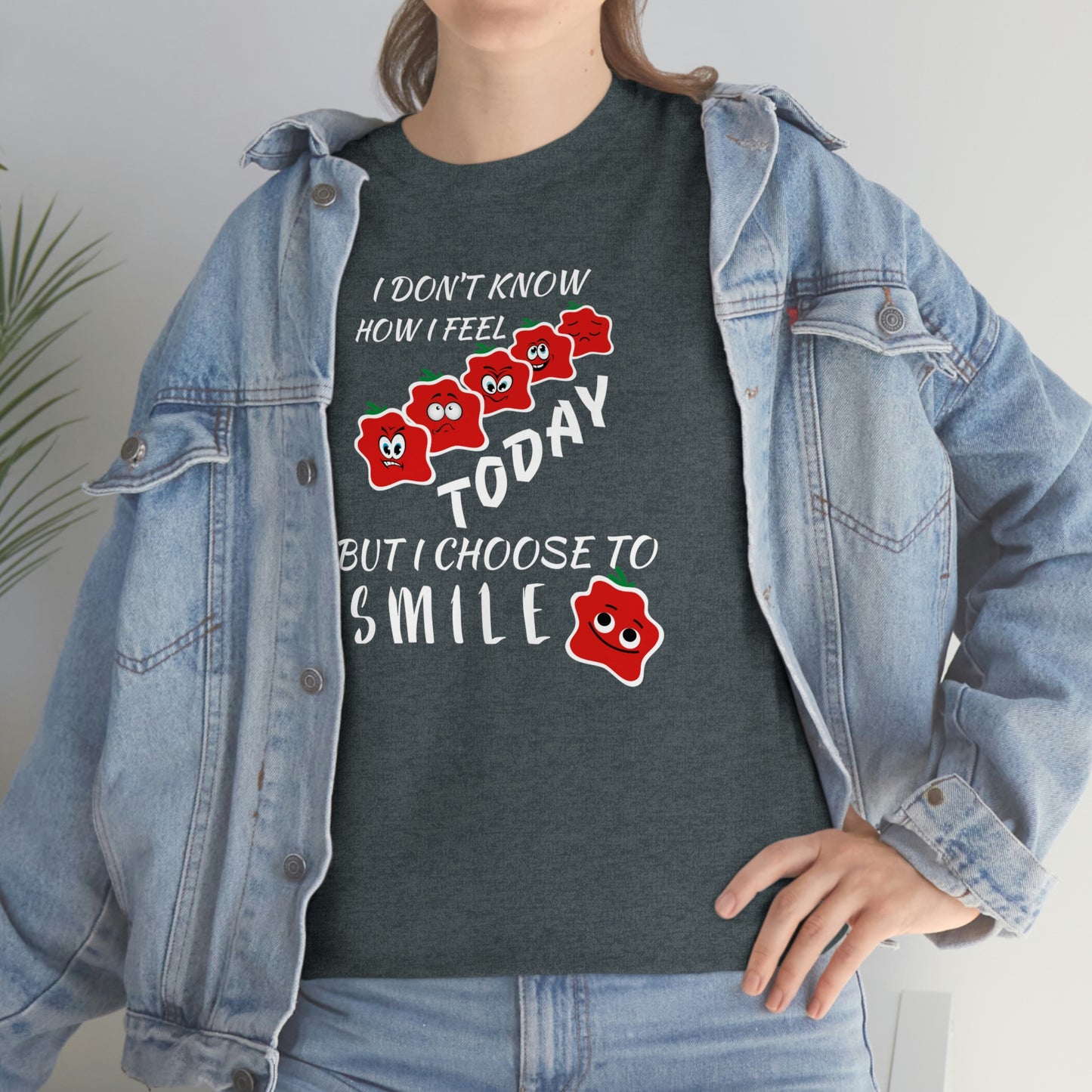 Smile Unisex Heavy Cotton Tee