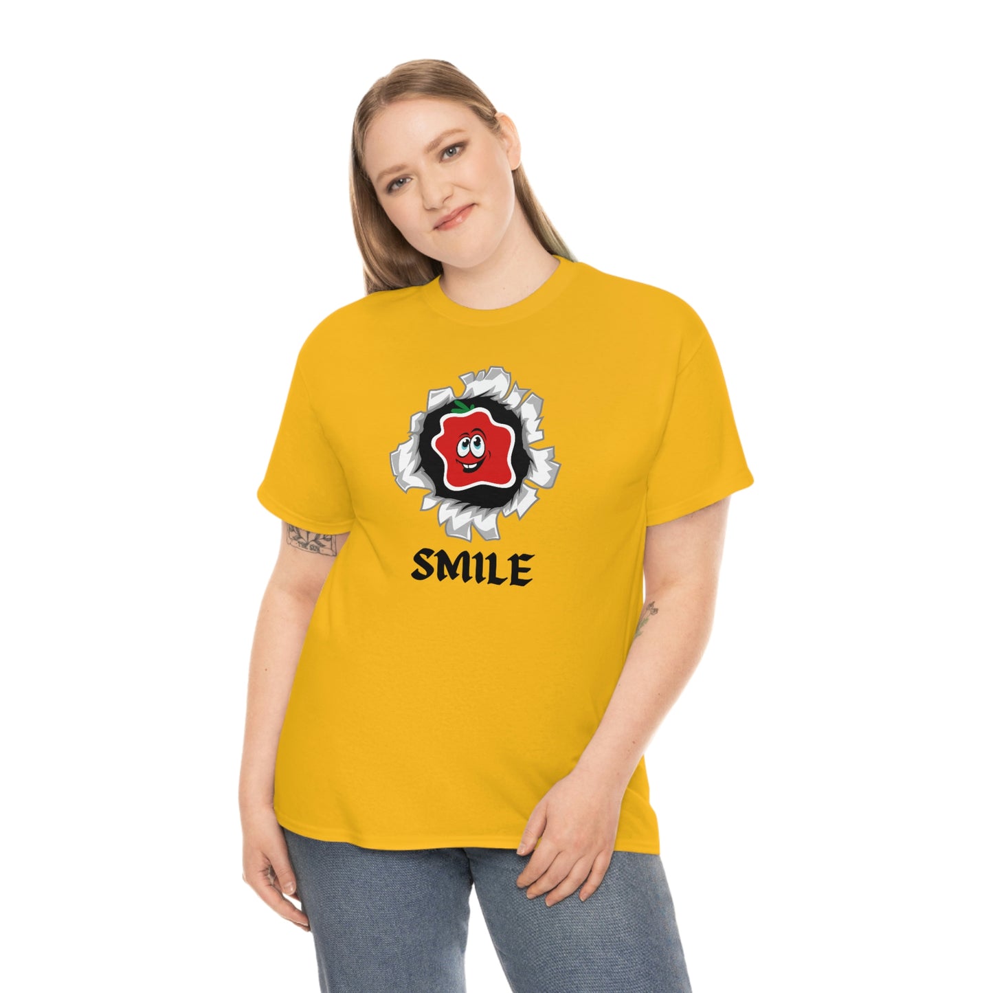 Smile Unisex Heavy Cotton Tee