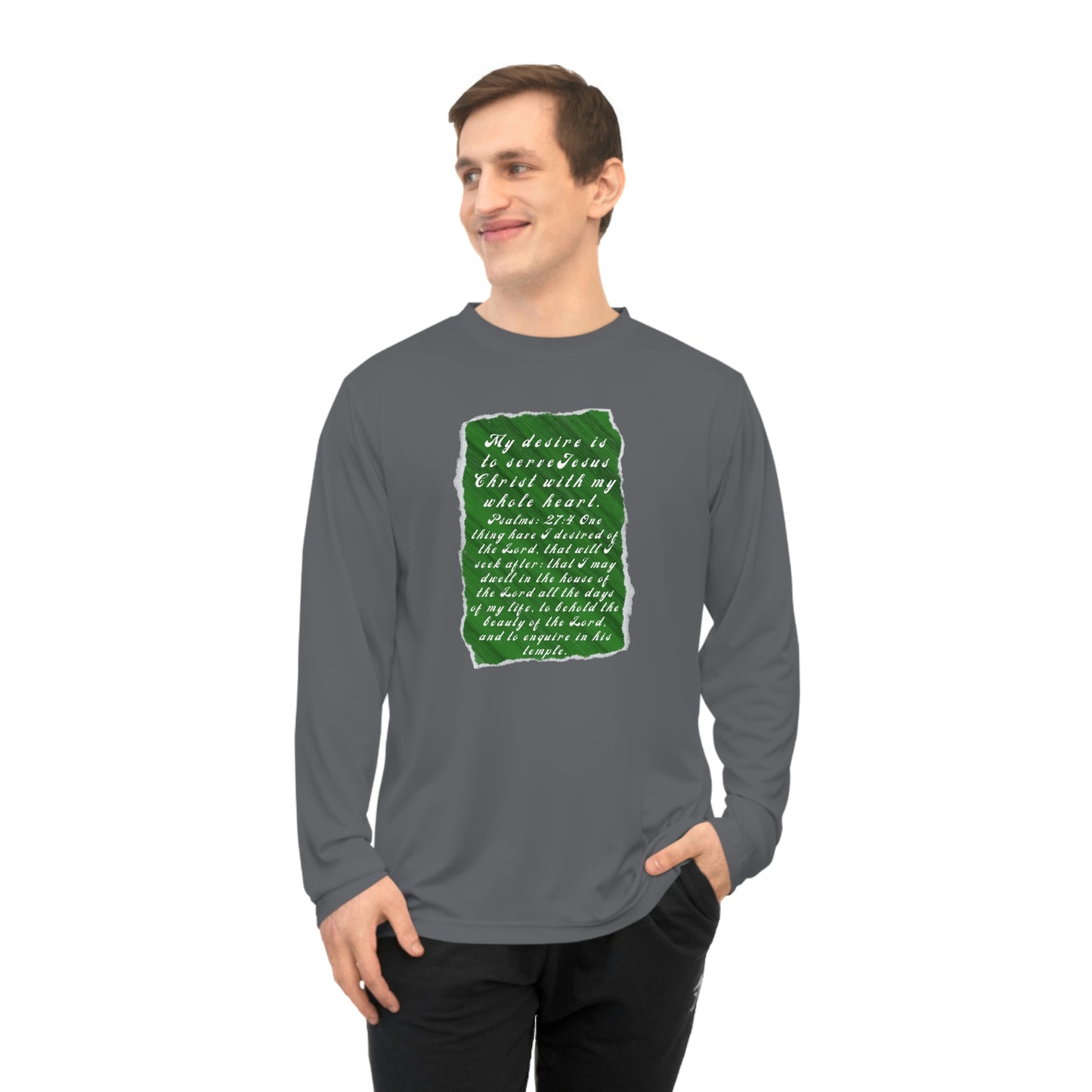 Faith Walkers, Unisex Performance Long Sleeve Shirt