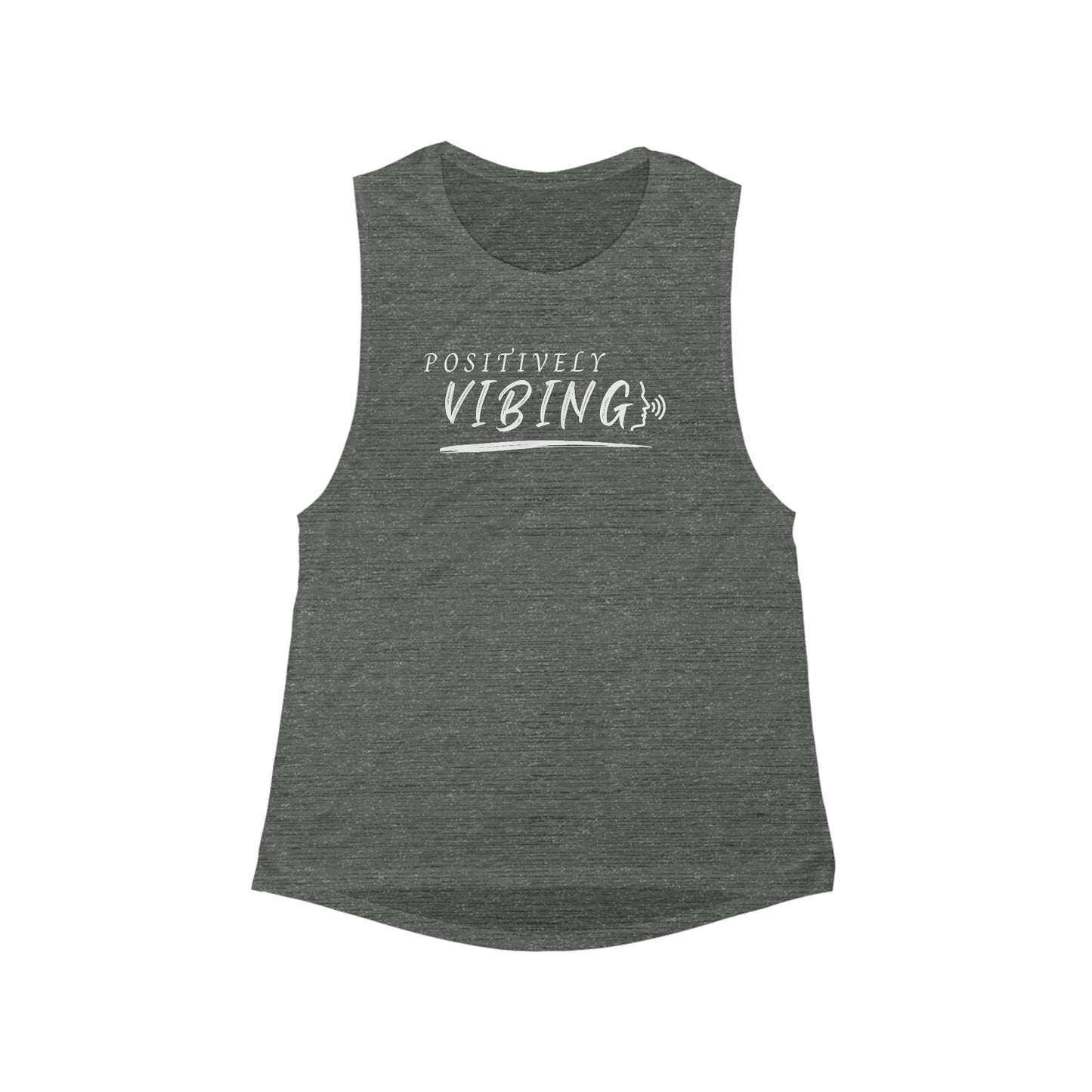 Vibe, Women's Flowy Scoop Muscle Tank