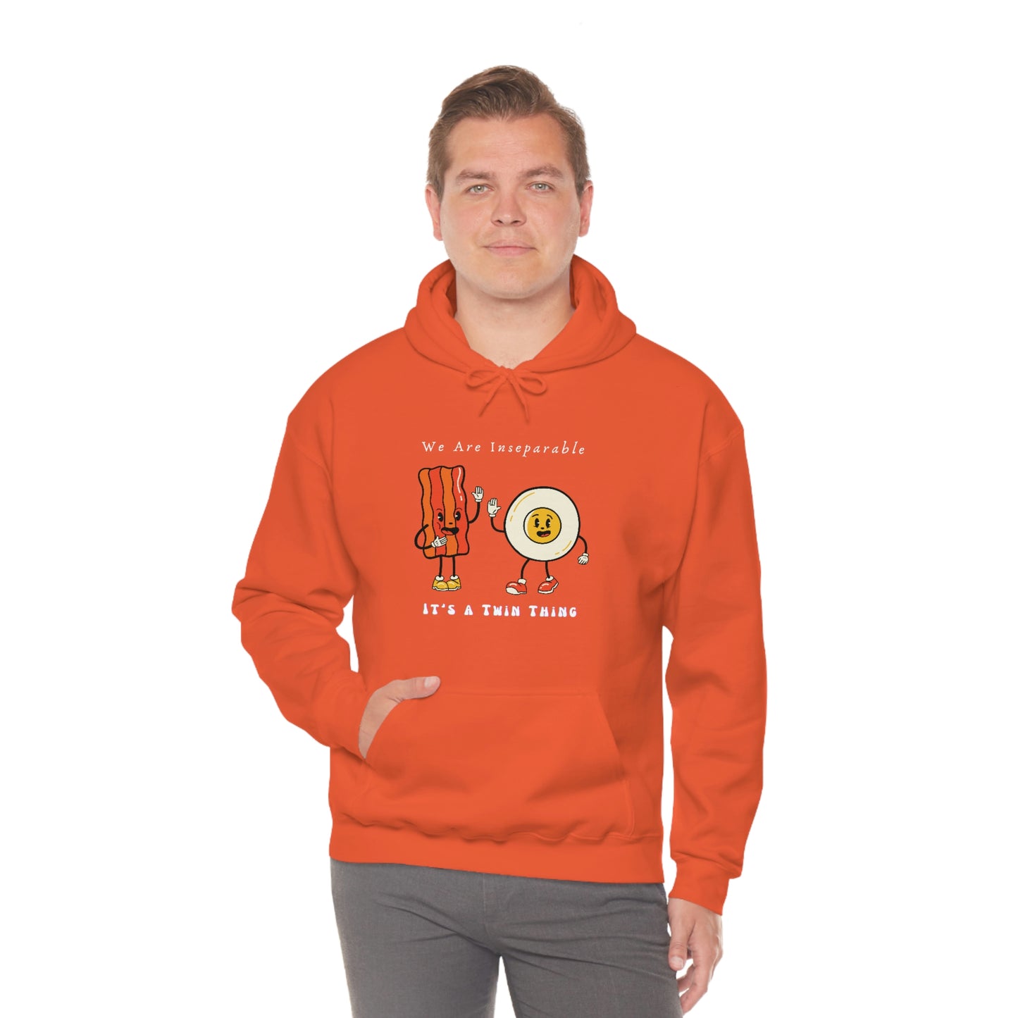 Twin, Unisex Heavy Blend™ Hooded Sweatshirt