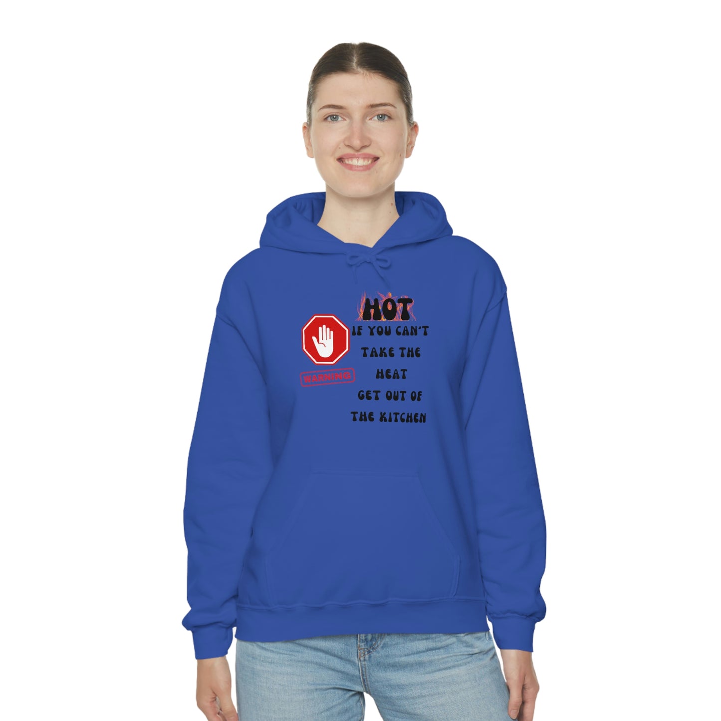 Warning, Unisex Heavy Blend™ Hooded Sweatshirt