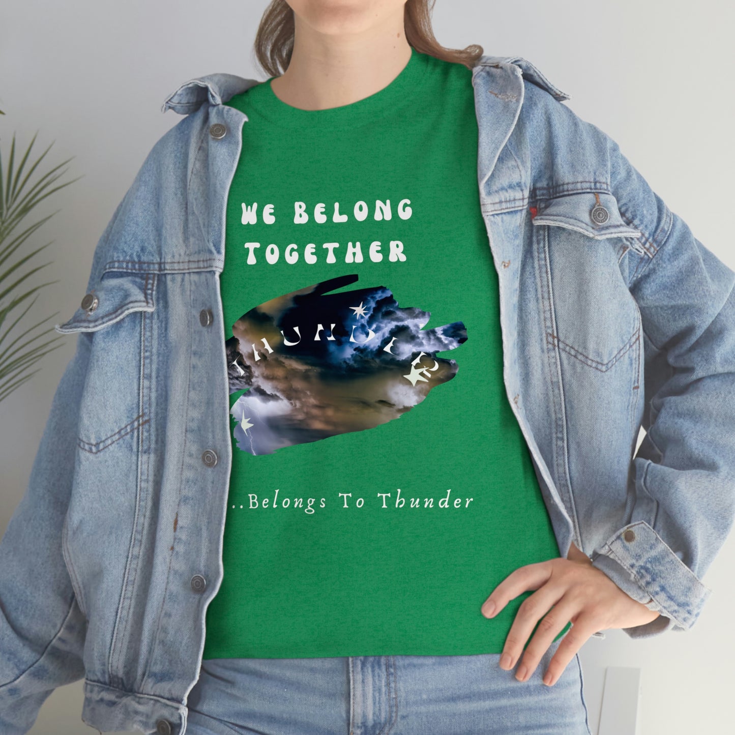 Stronger Together, Love, Unisex Heavy Cotton Tee