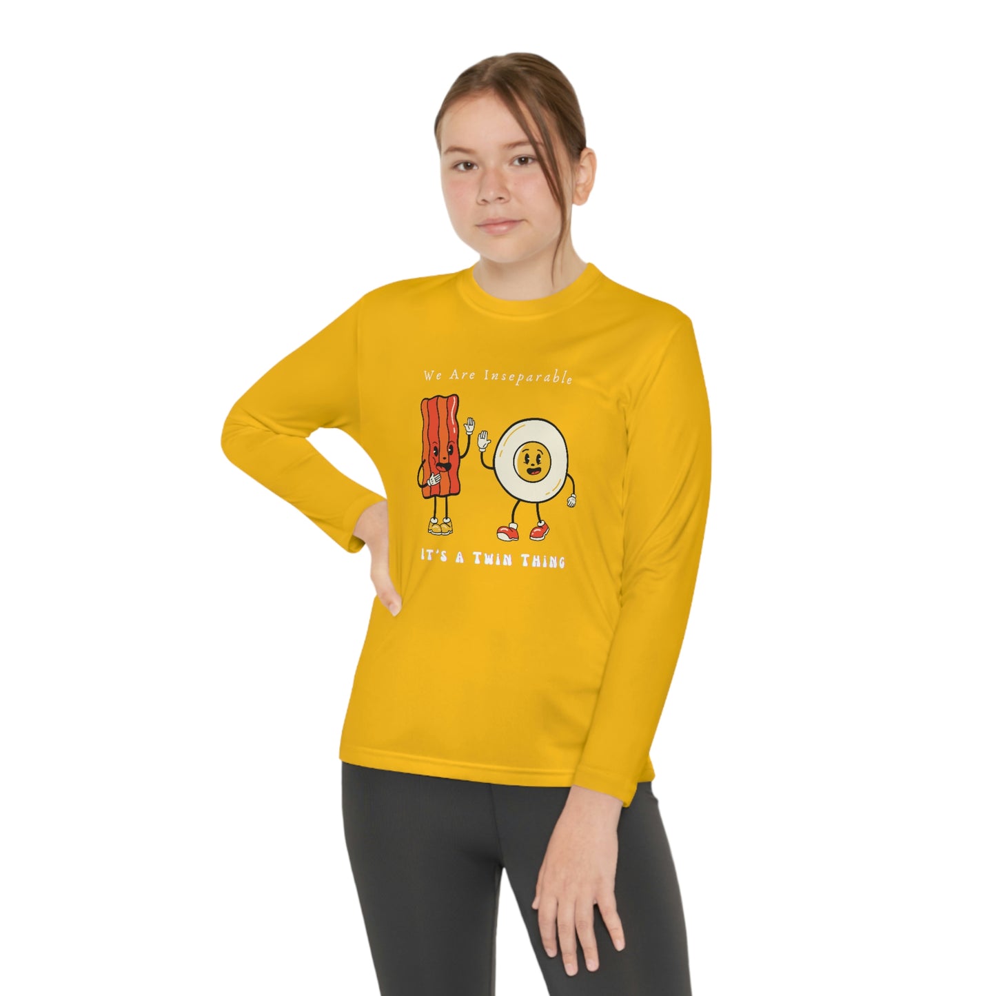 Twin, Youth Long Sleeve Competitor Tee