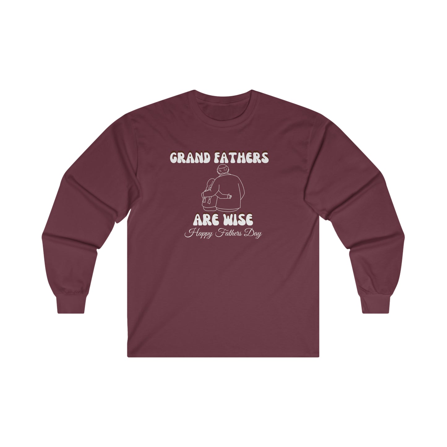 Exotic Print Father's Day Ultra Cotton Long Sleeve Tee