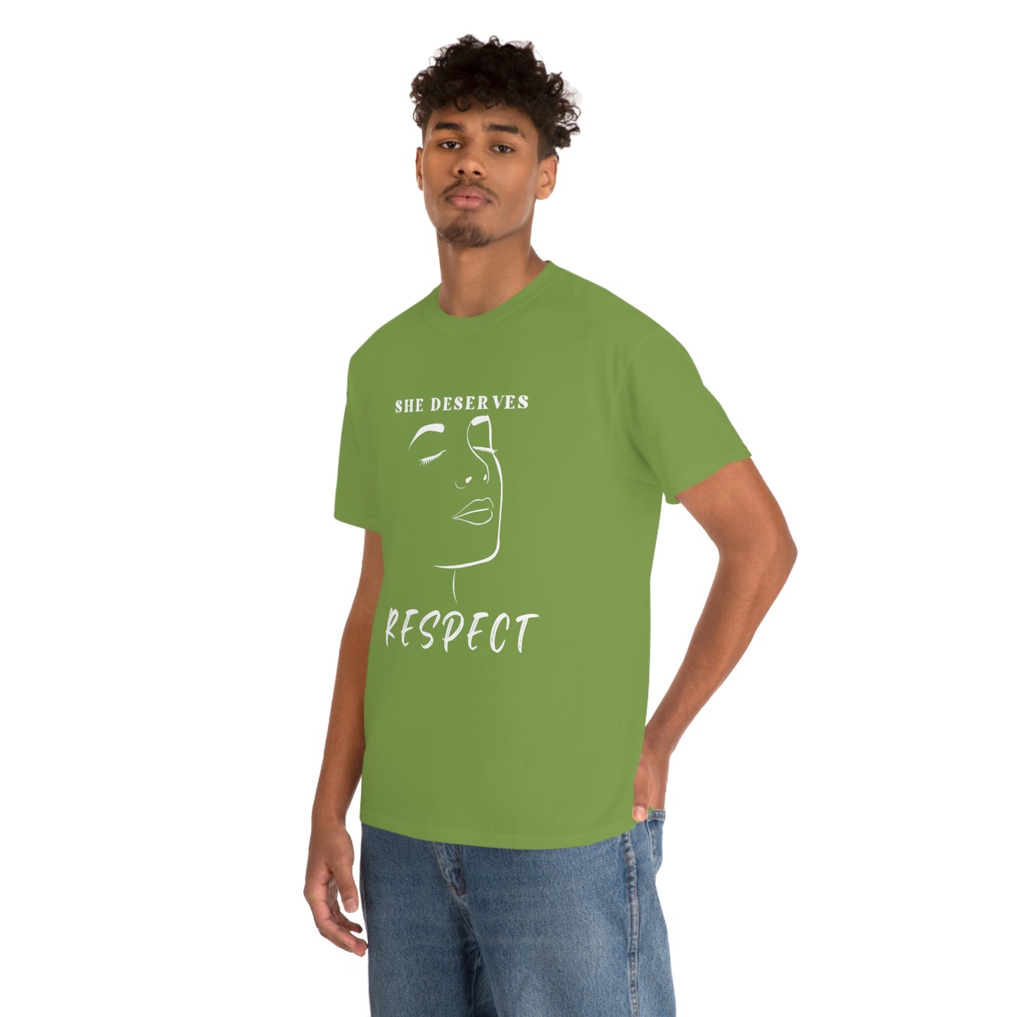 Respect Unisex Heavy Cotton Tee