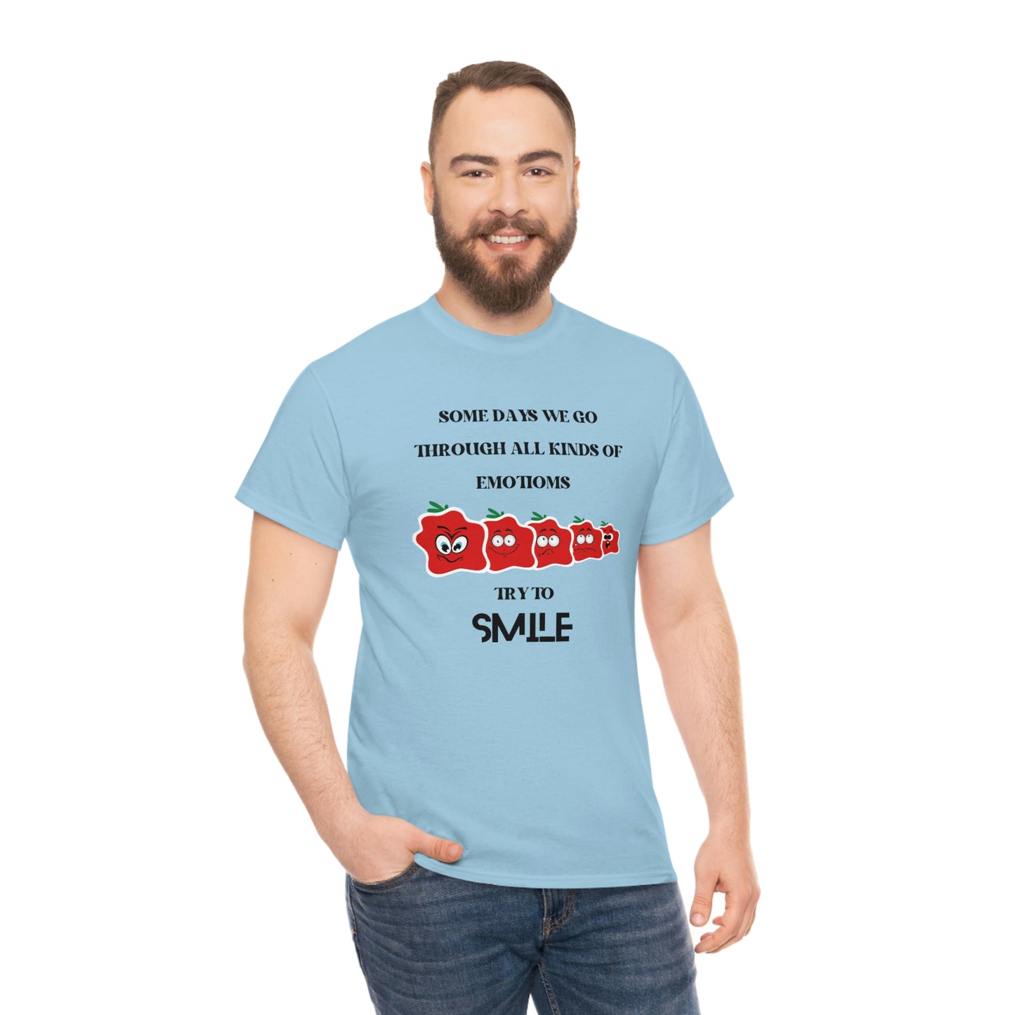 Smile Unisex Heavy Cotton Tee