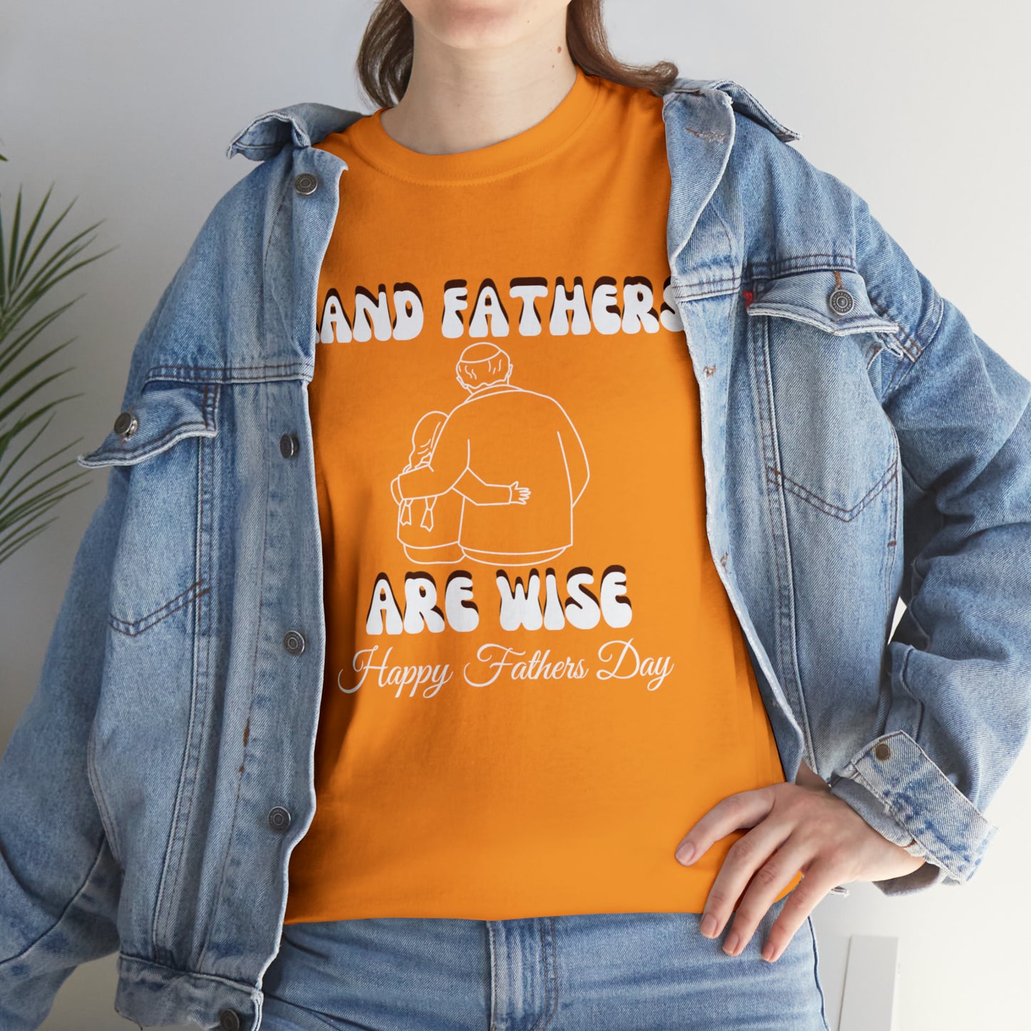 Exotic Print Father's Day Unisex Heavy Cotton Tee