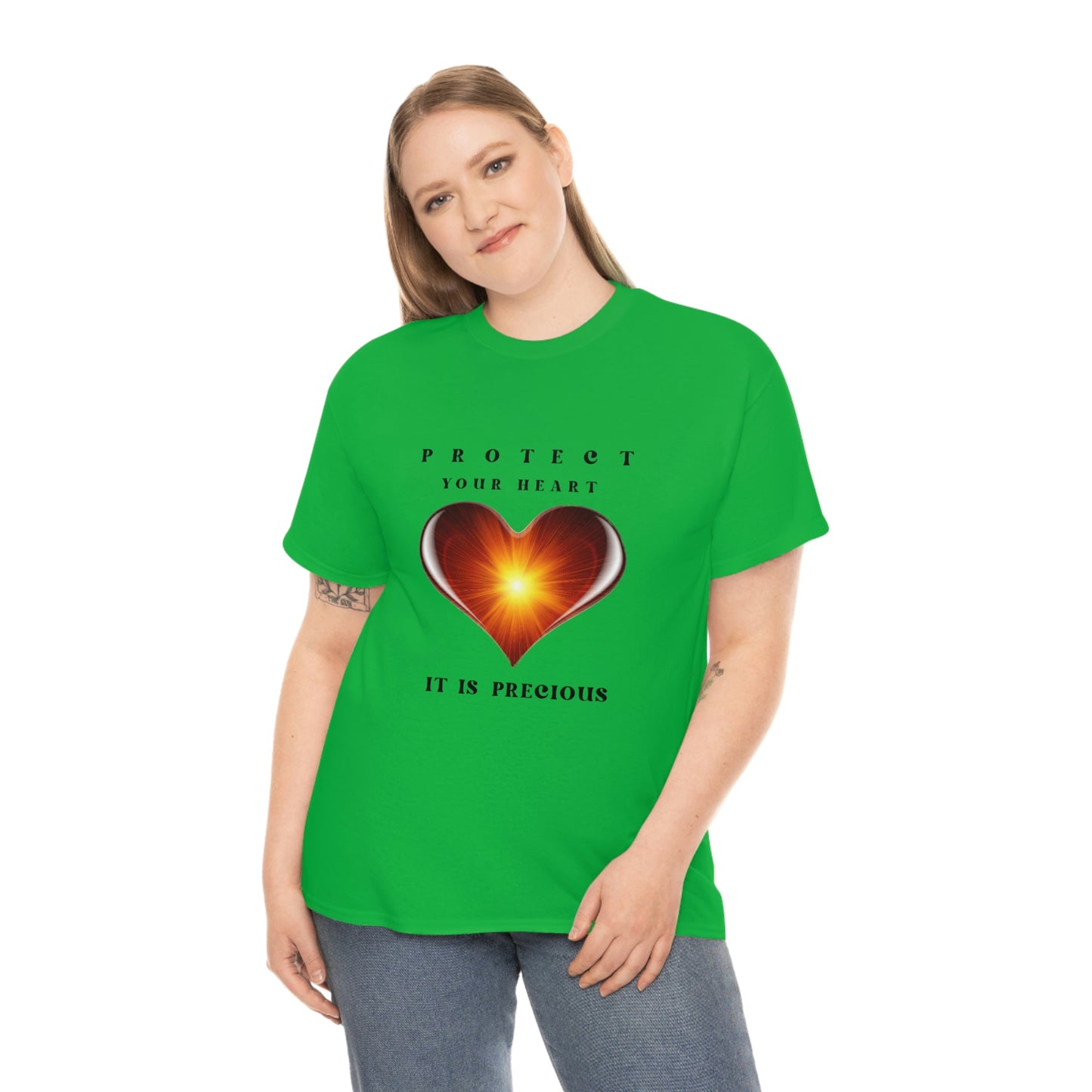 Protect Your Heart Unisex Heavy Cotton Tee