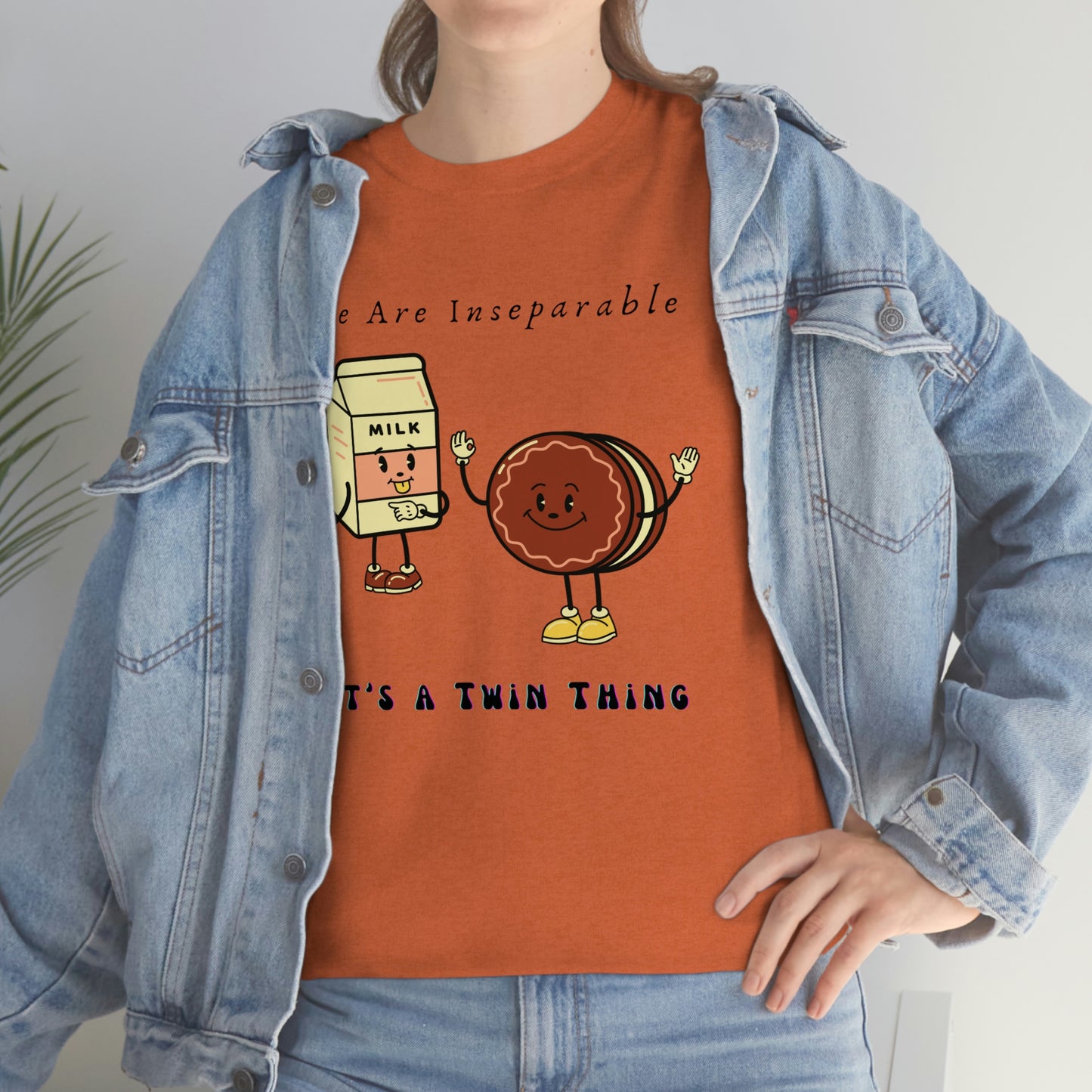 Twin, Unisex Heavy Cotton Tee