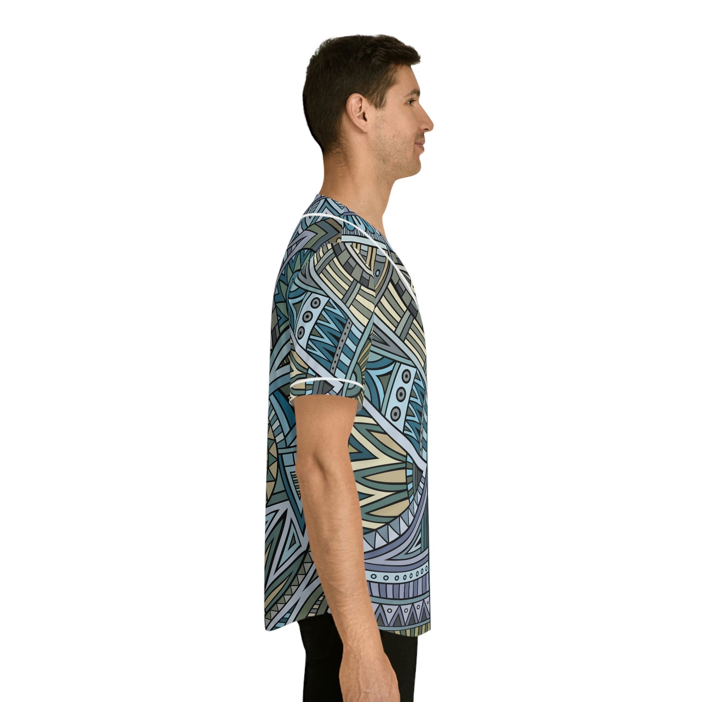 Exotic Print Baseball Jersey