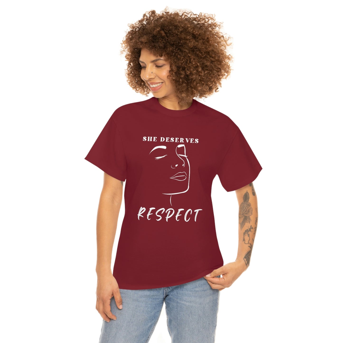 Respect Unisex Heavy Cotton Tee