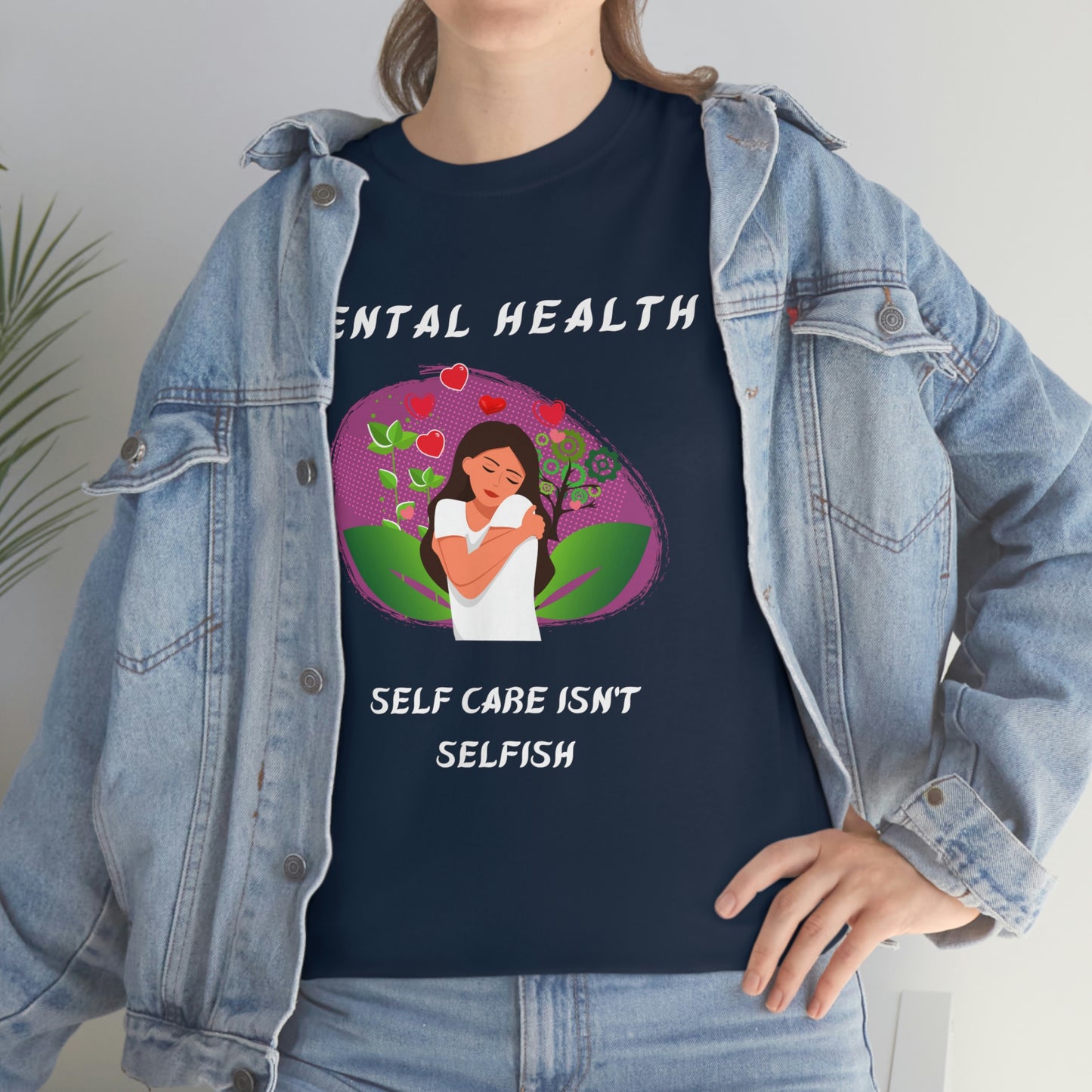 Mental Health Unisex Heavy Cotton Tee