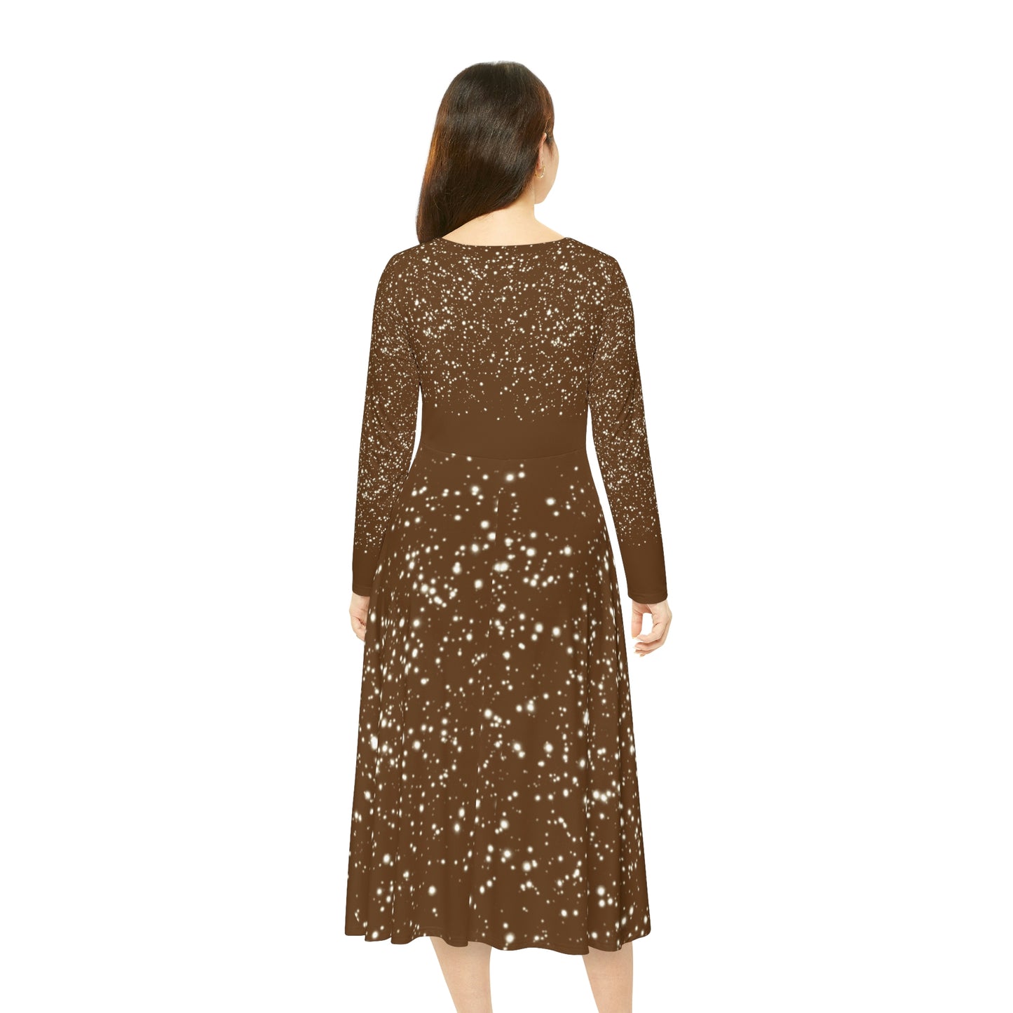 Women's Long Sleeve Dance Dress