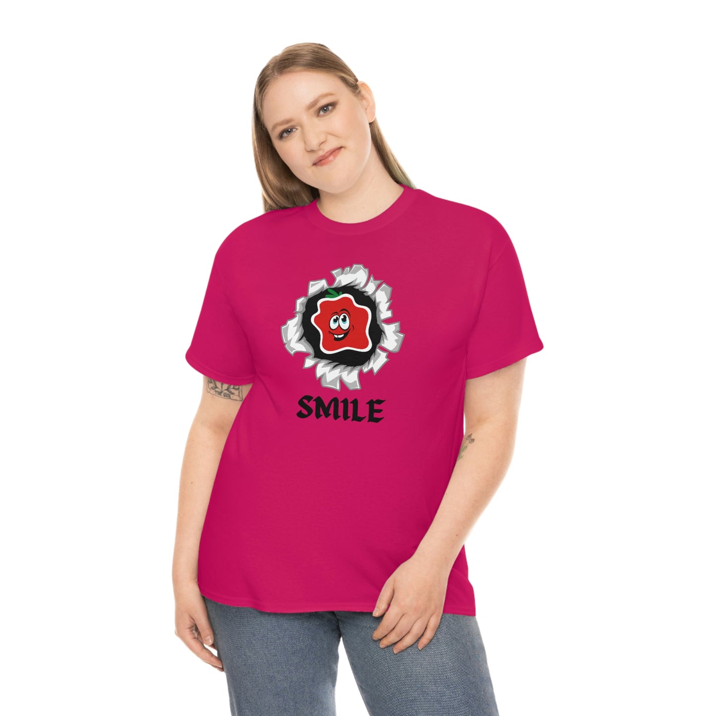 Smile Unisex Heavy Cotton Tee