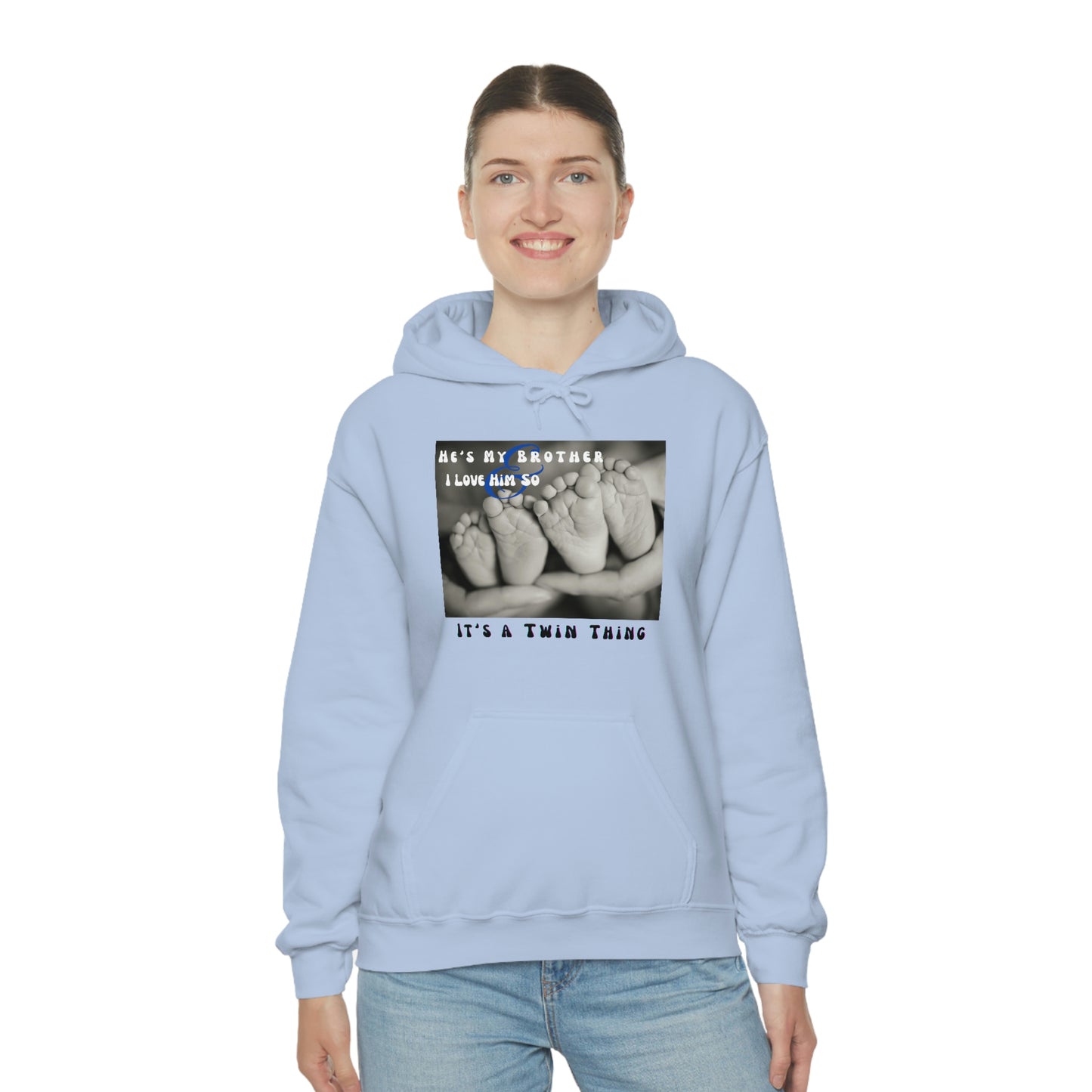 Twin, Unisex Heavy Blend™ Hooded Sweatshirt