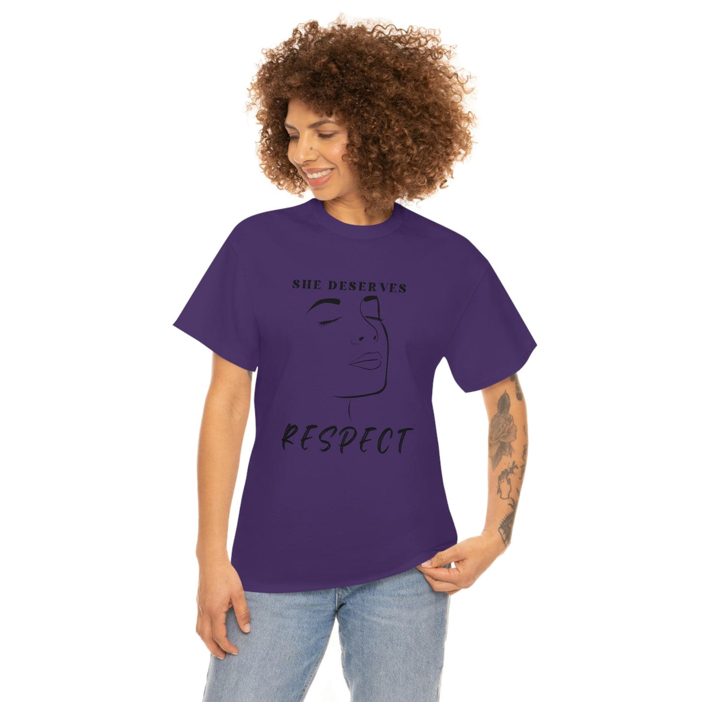 Respect Unisex Heavy Cotton Tee