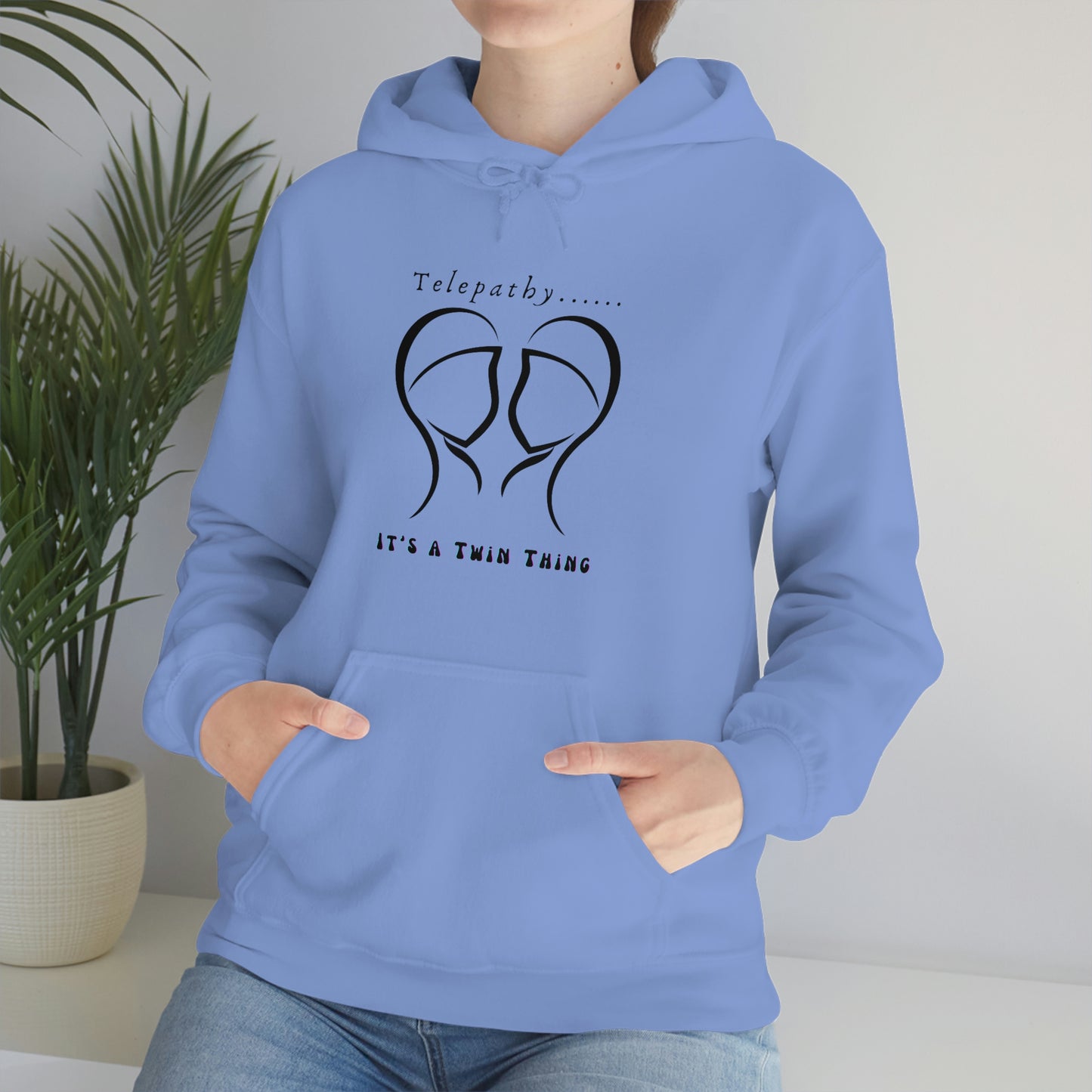 Twin, Unisex Heavy Blend™ Hooded Sweatshirt