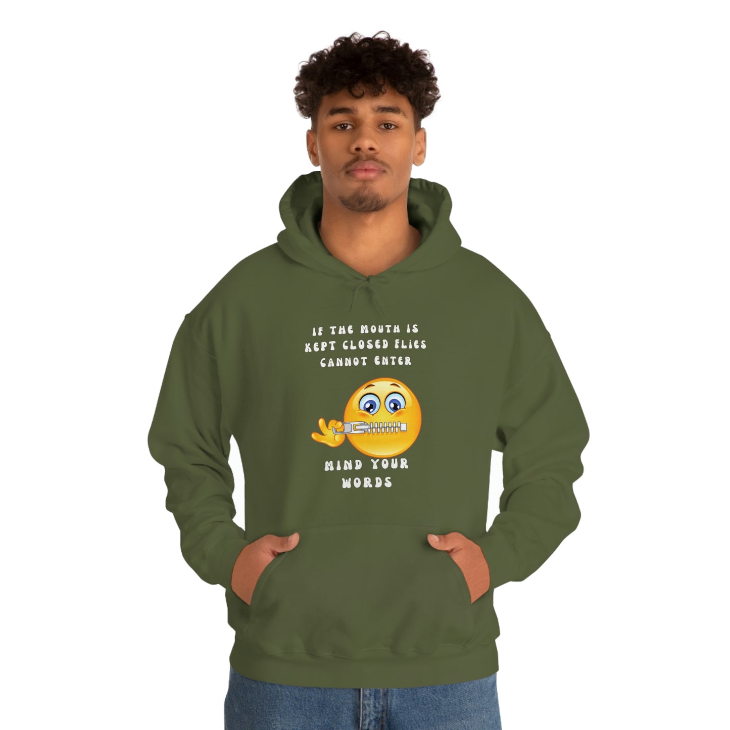 Wisdom, Unisex Heavy Blend™ Hooded Sweatshirt