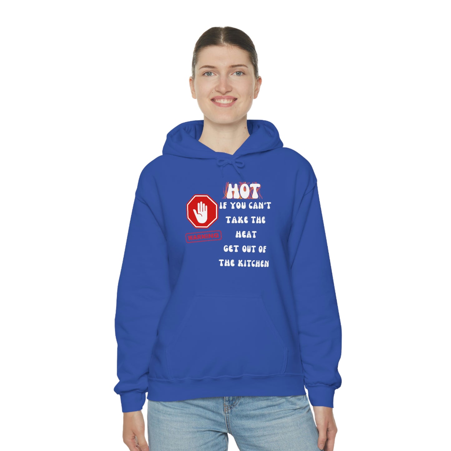 Warning, Unisex Heavy Blend™ Hooded Sweatshirt