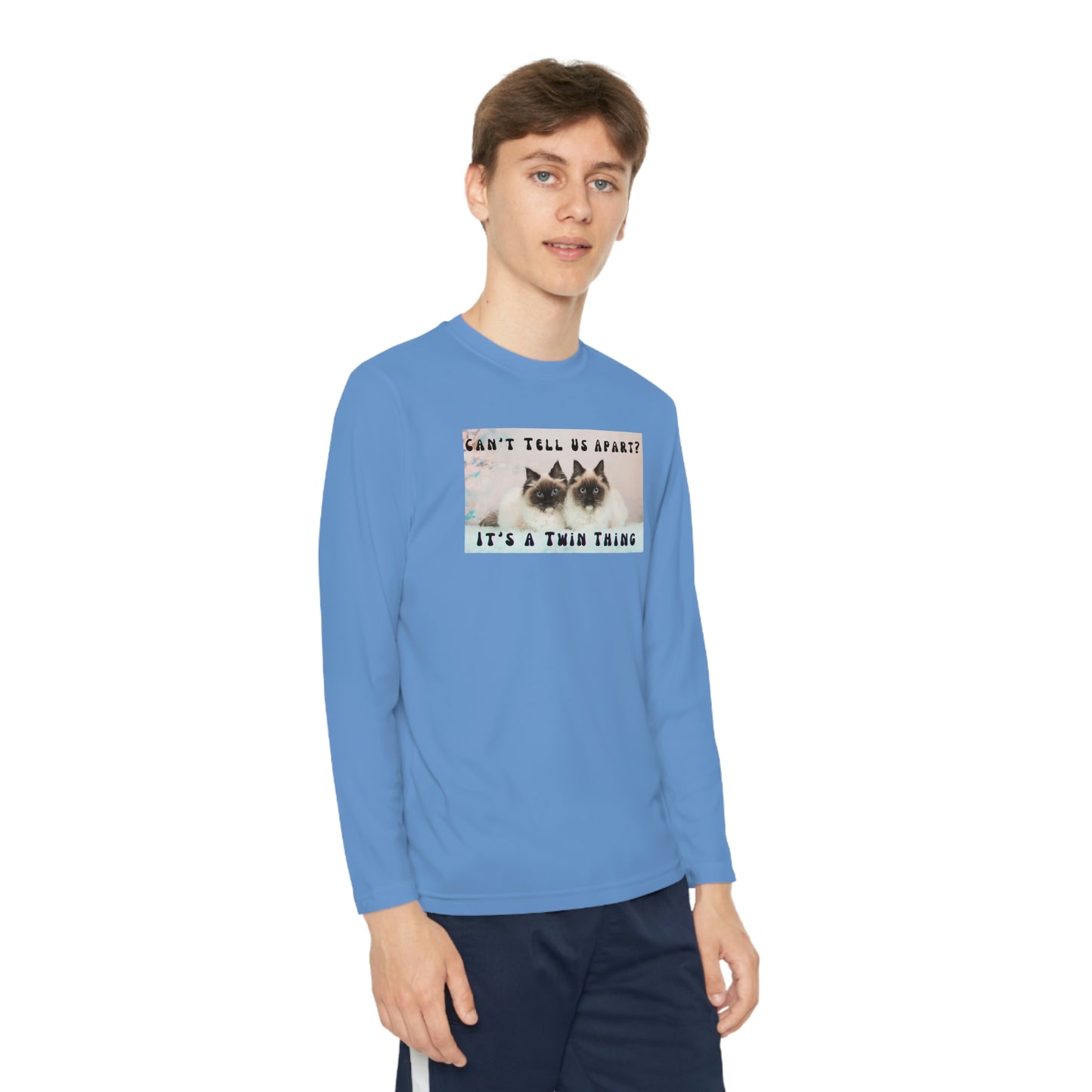 Twin, Youth Long Sleeve Competitor Tee