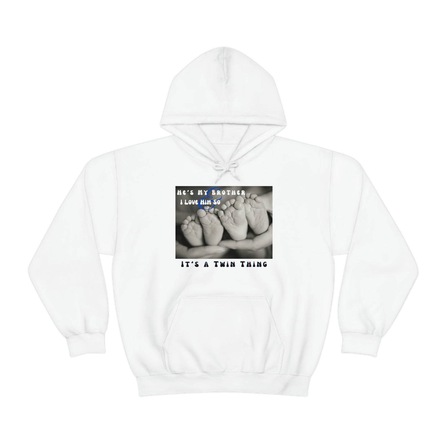 Twin, Unisex Heavy Blend™ Hooded Sweatshirt