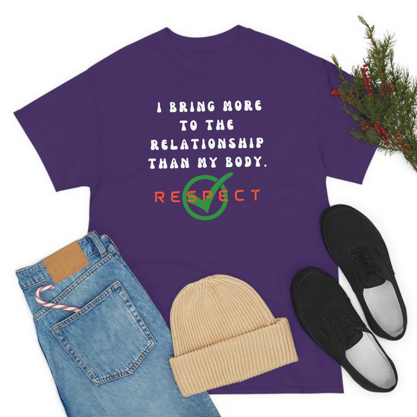 Respect, Unisex Heavy Cotton Tee