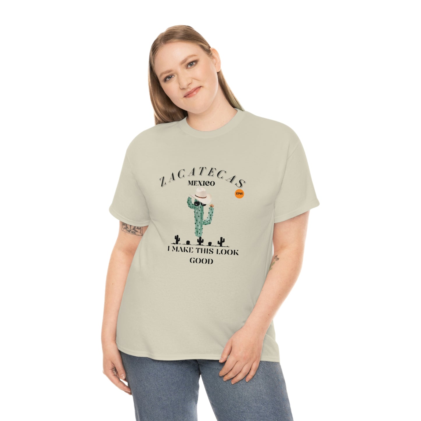 Zacatecas Unisex Heavy Cotton Tee