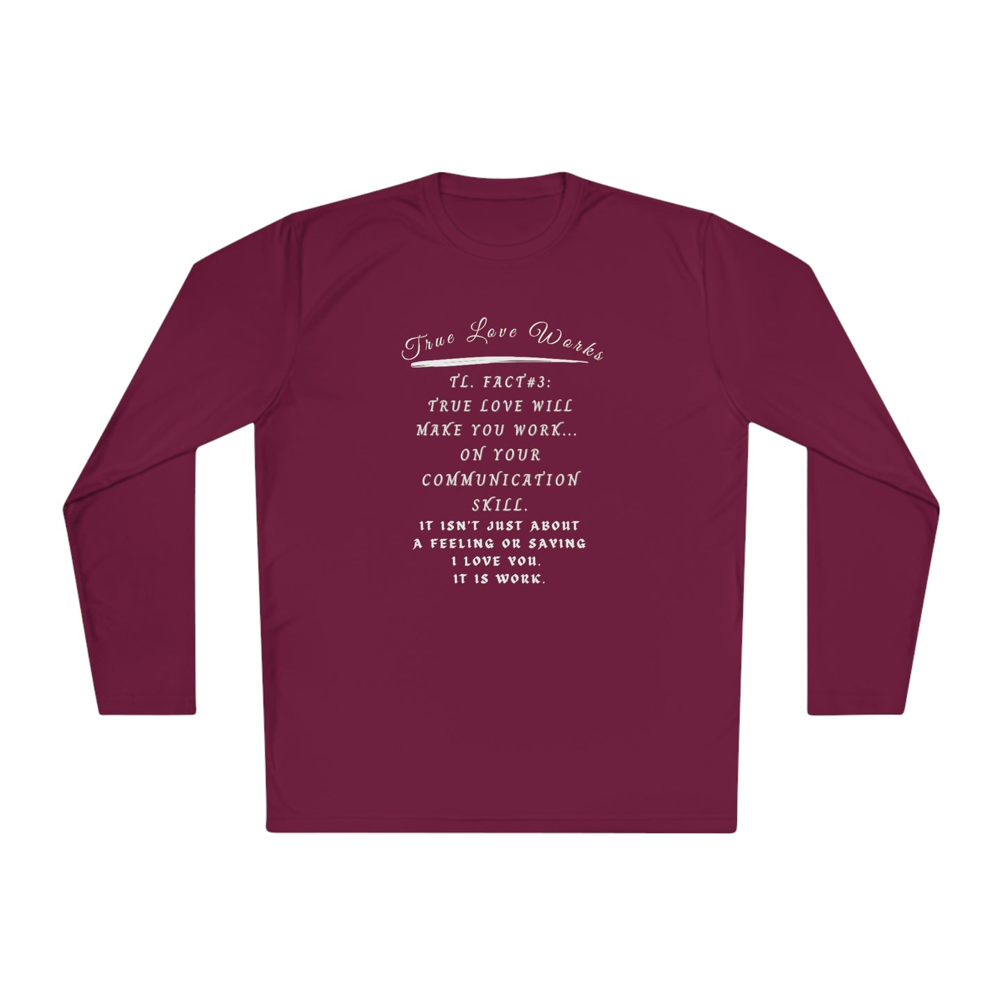 True Love, Unisex Lightweight Long Sleeve Tee