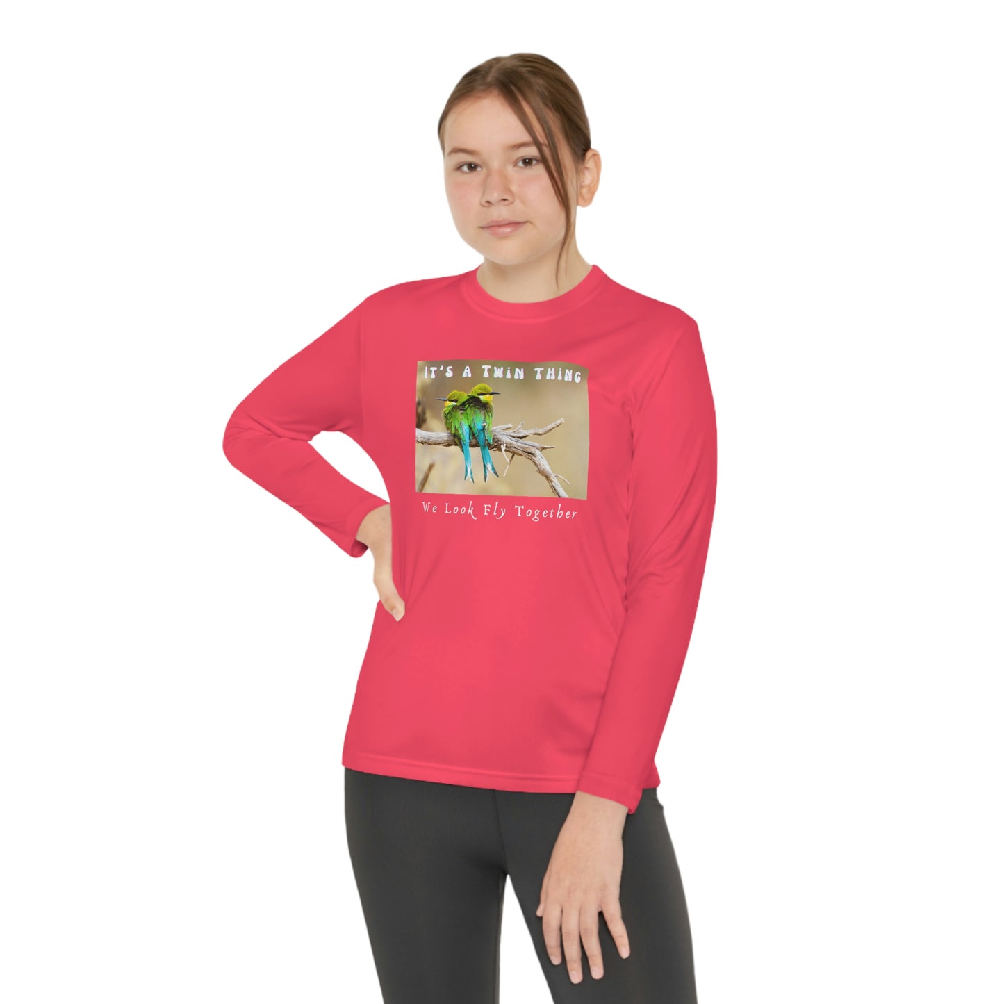 Twin, Youth Long Sleeve Competitor Tee