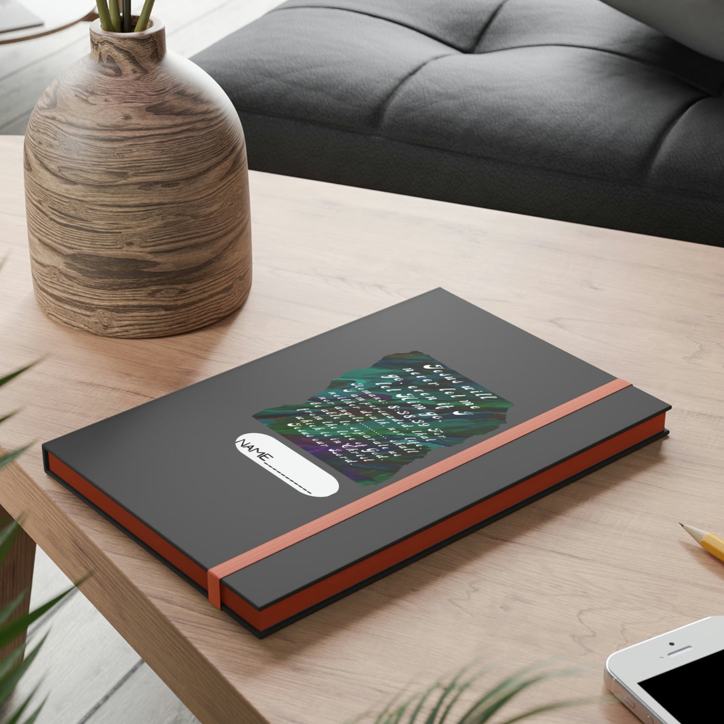 Color Contrast Notebook - Ruled