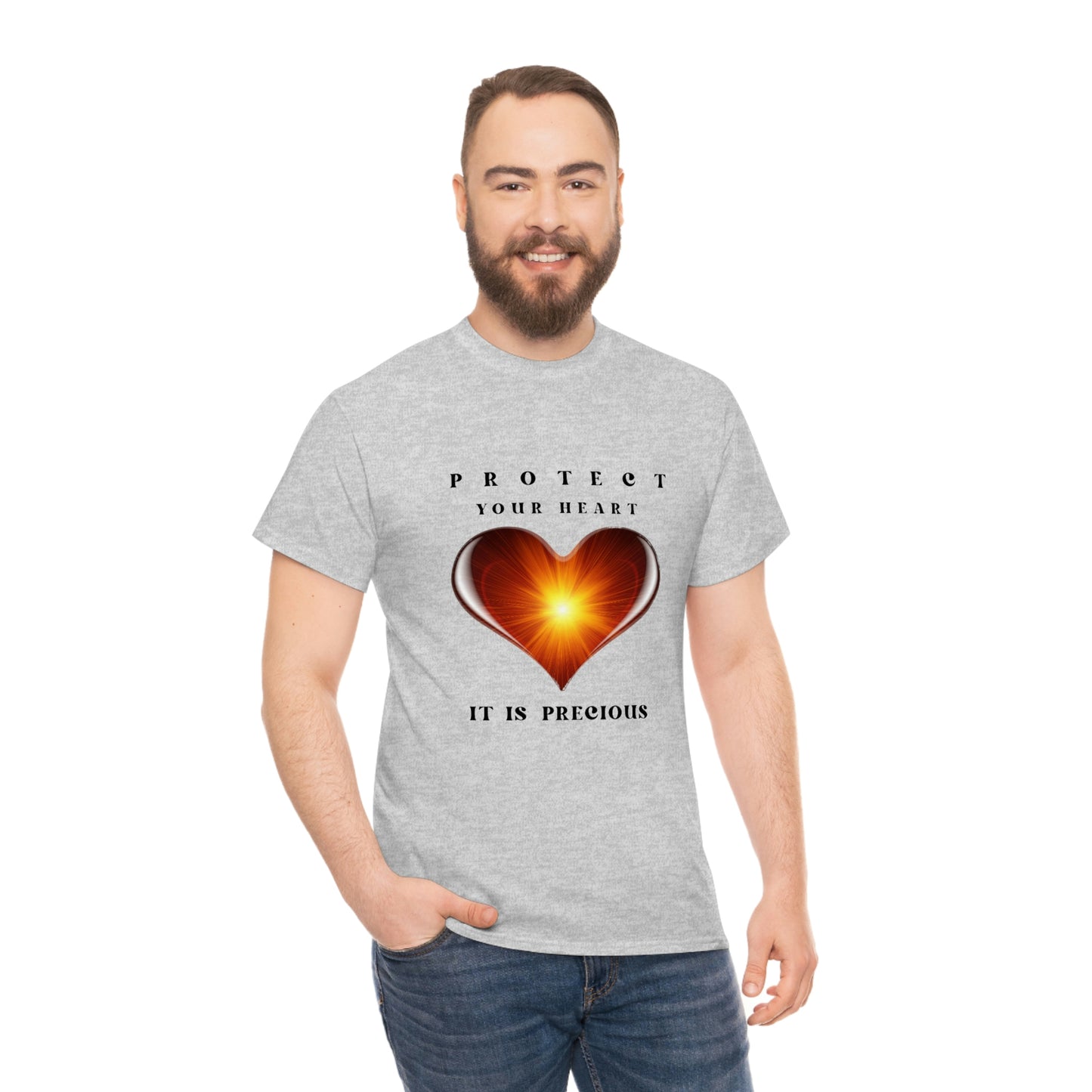 Protect Your Heart Unisex Heavy Cotton Tee