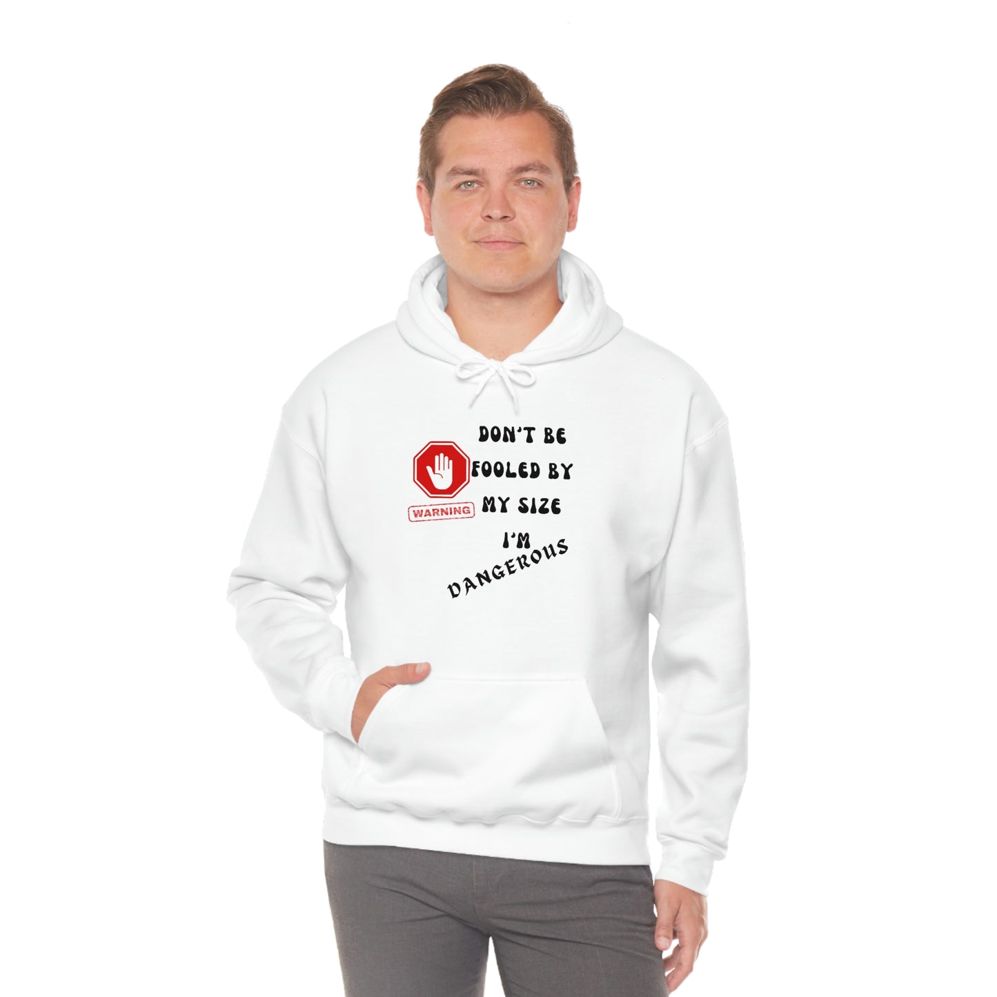 Warning, Unisex Heavy Blend™ Hooded Sweatshirt