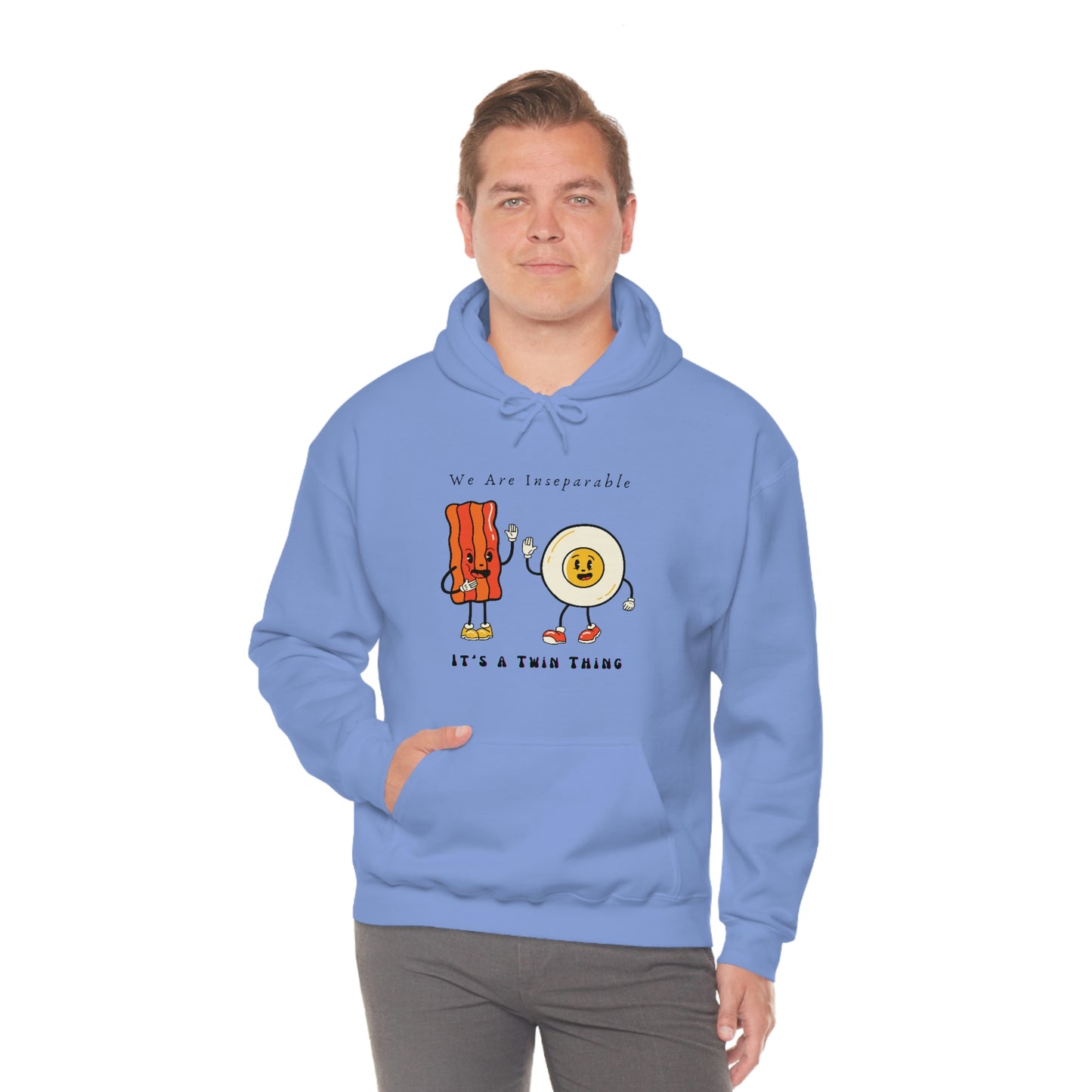 Twin, Unisex Heavy Blend™ Hooded Sweatshirt