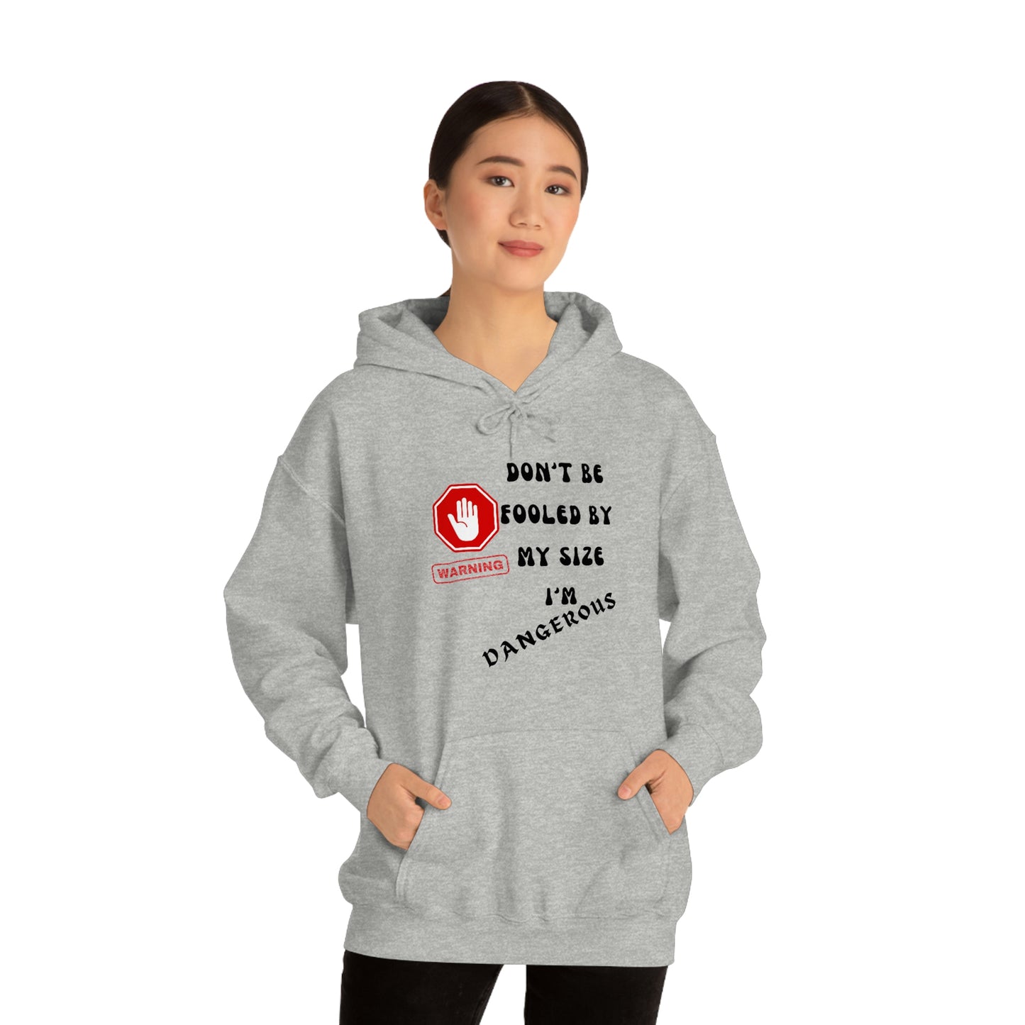 Warning, Unisex Heavy Blend™ Hooded Sweatshirt